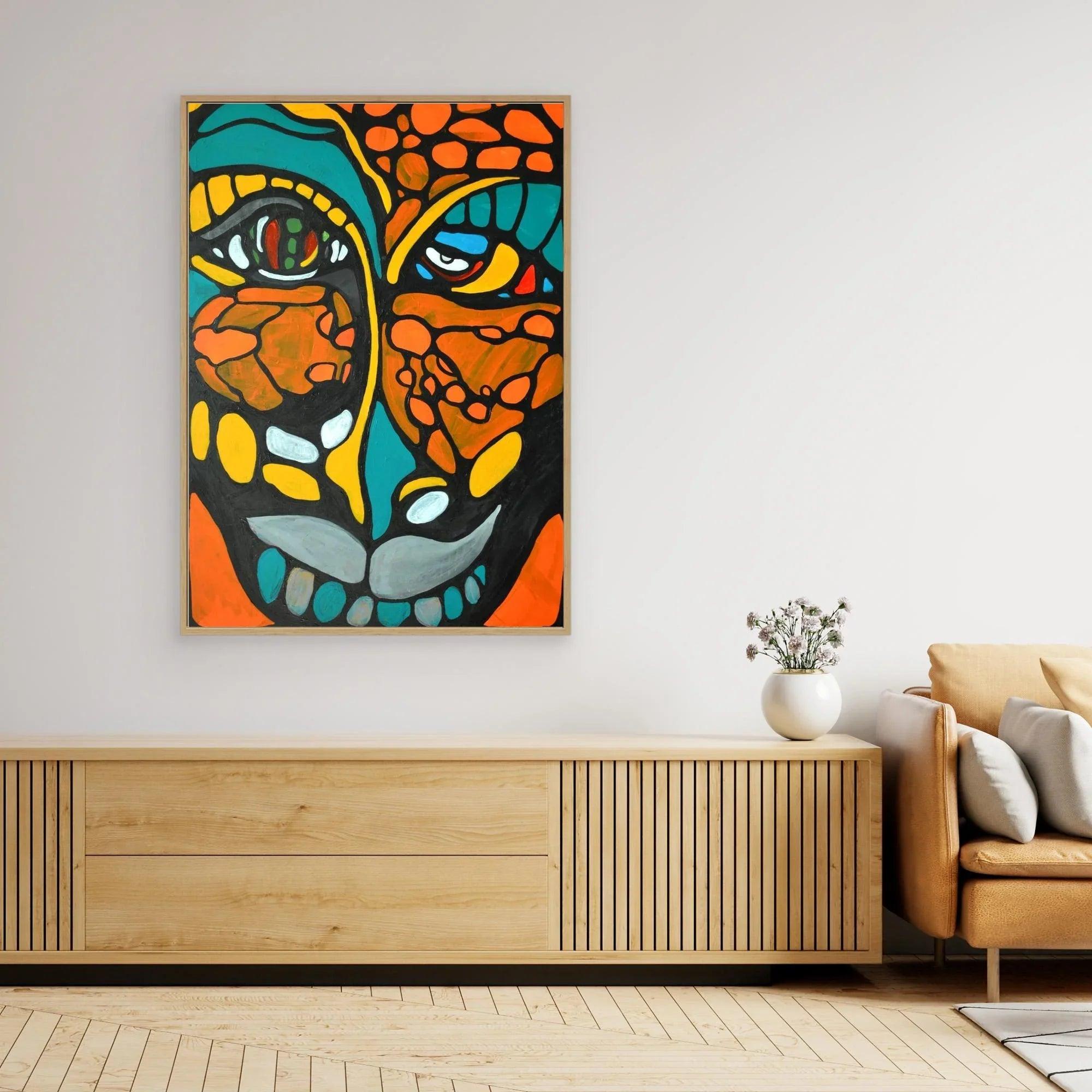 Canvas Print: Censor - Silvia Pusceddu | Contemporary Art Prints