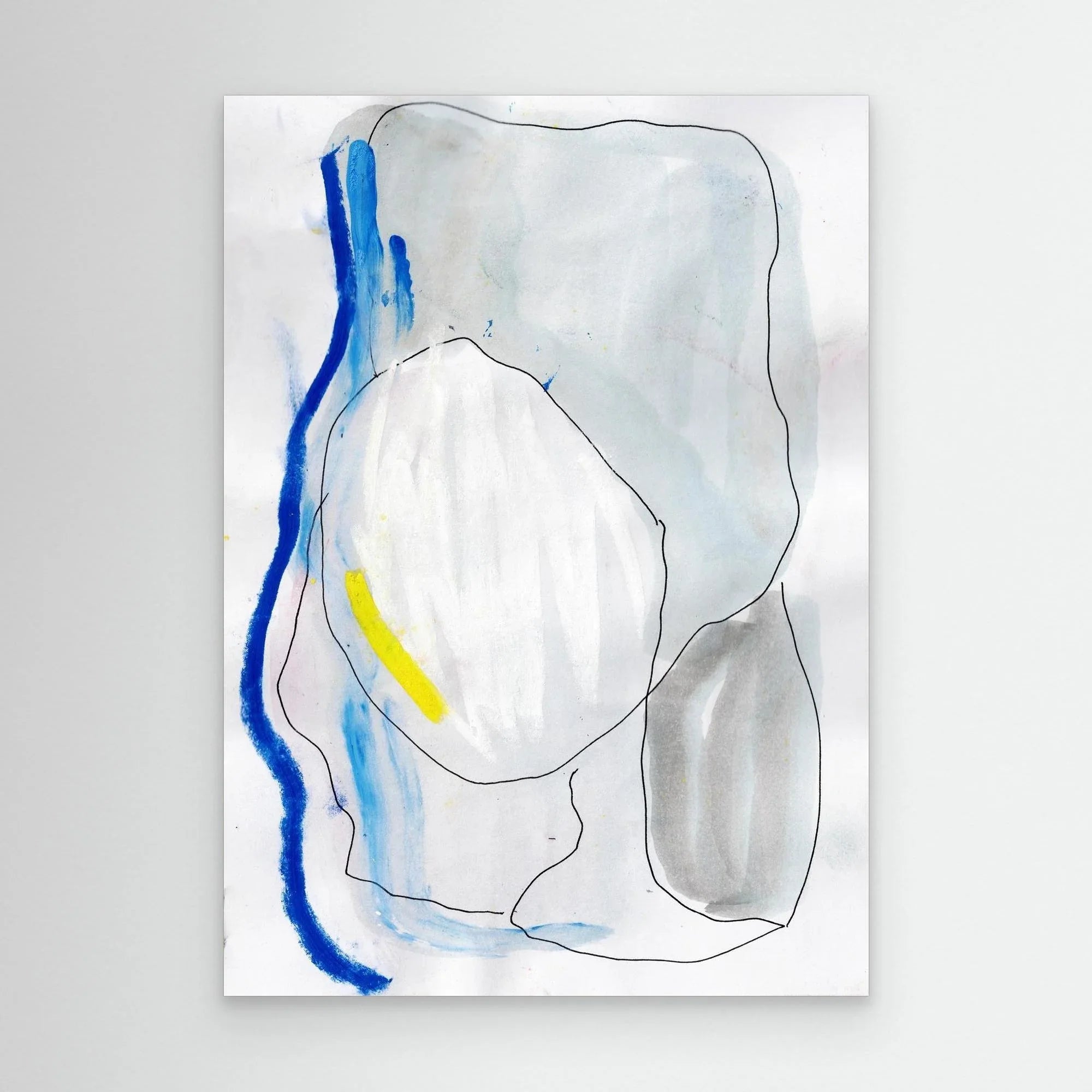 Canvas Print: Face - Silvia Pusceddu | Contemporary Art Prints