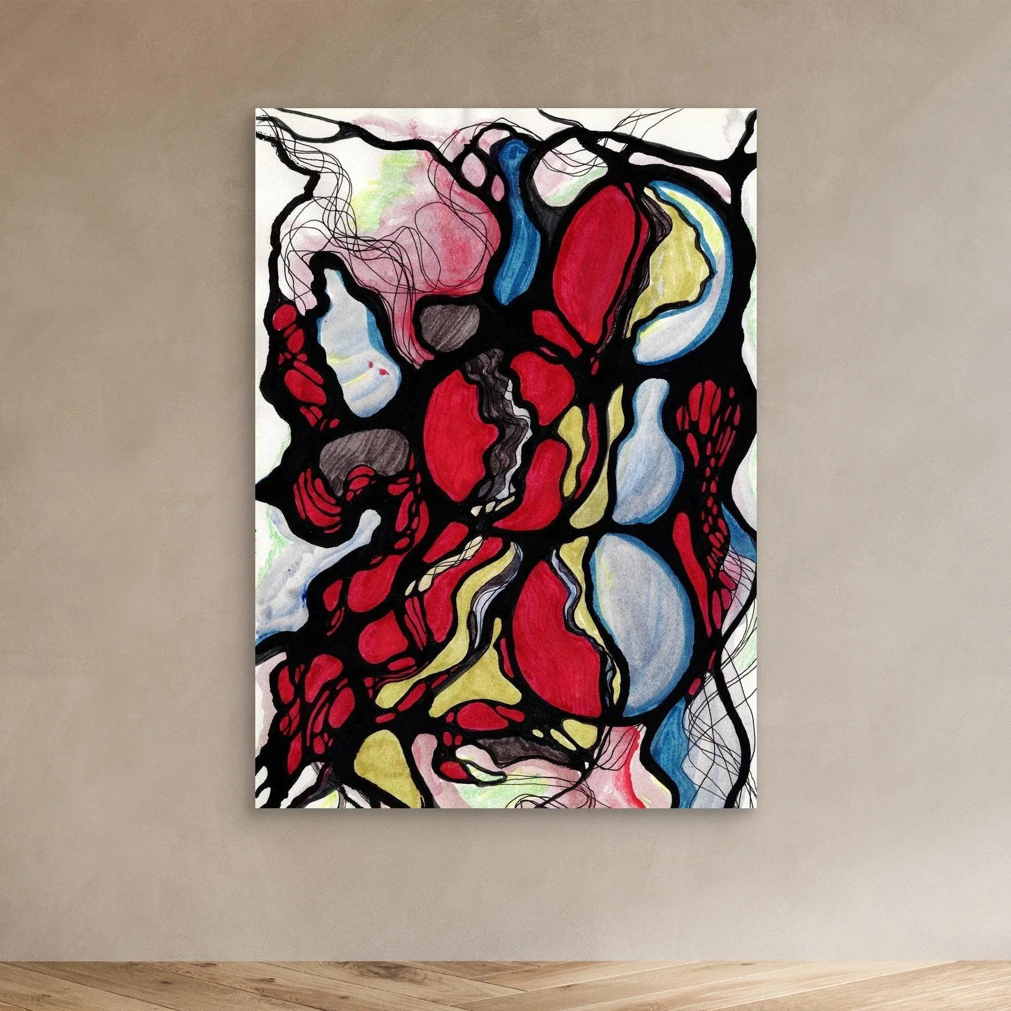 Canvas Print: Complacency - Silvia Pusceddu | Contemporary Art Prints