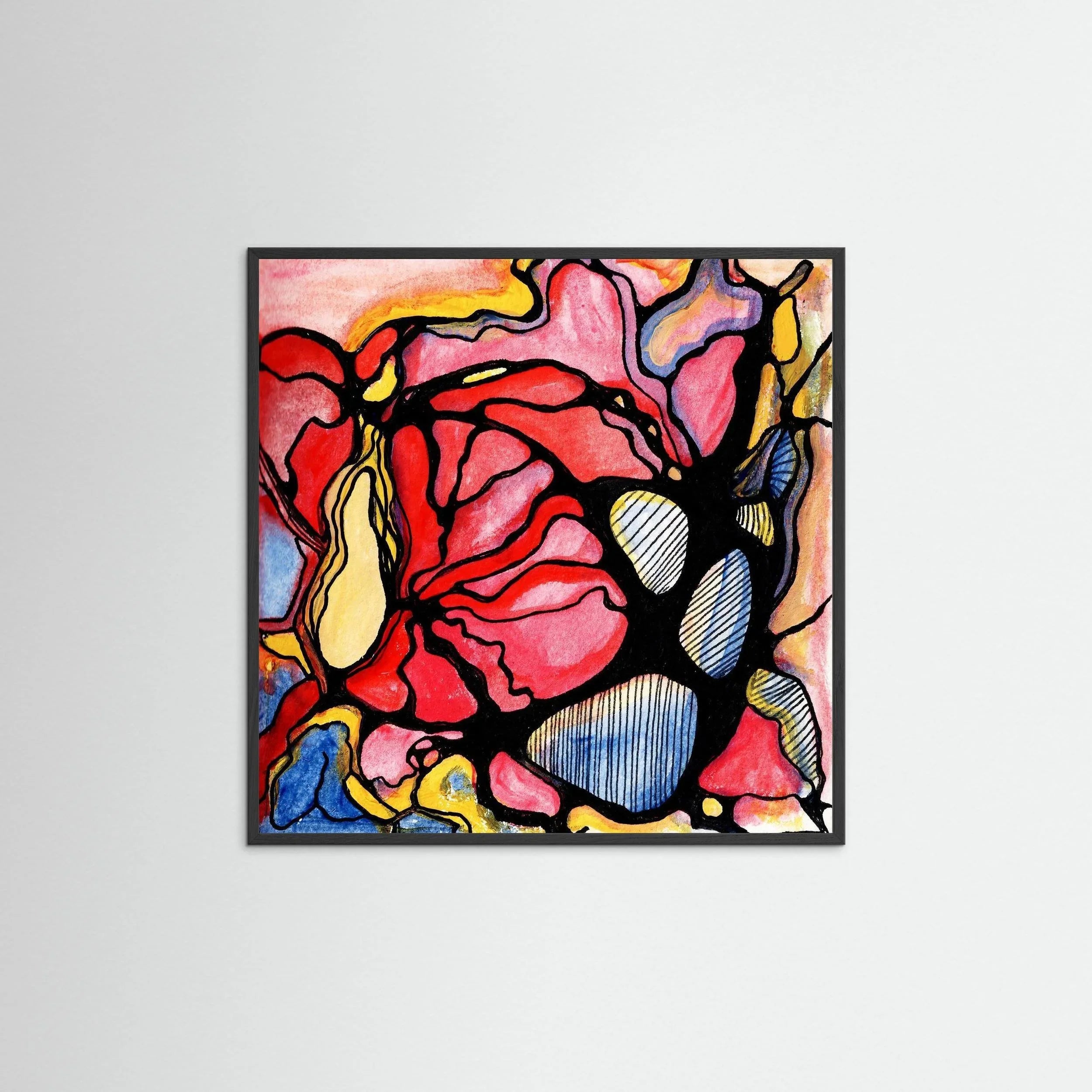 Canvas Print: Broken Heart - Silvia Pusceddu | Contemporary Art Prints
