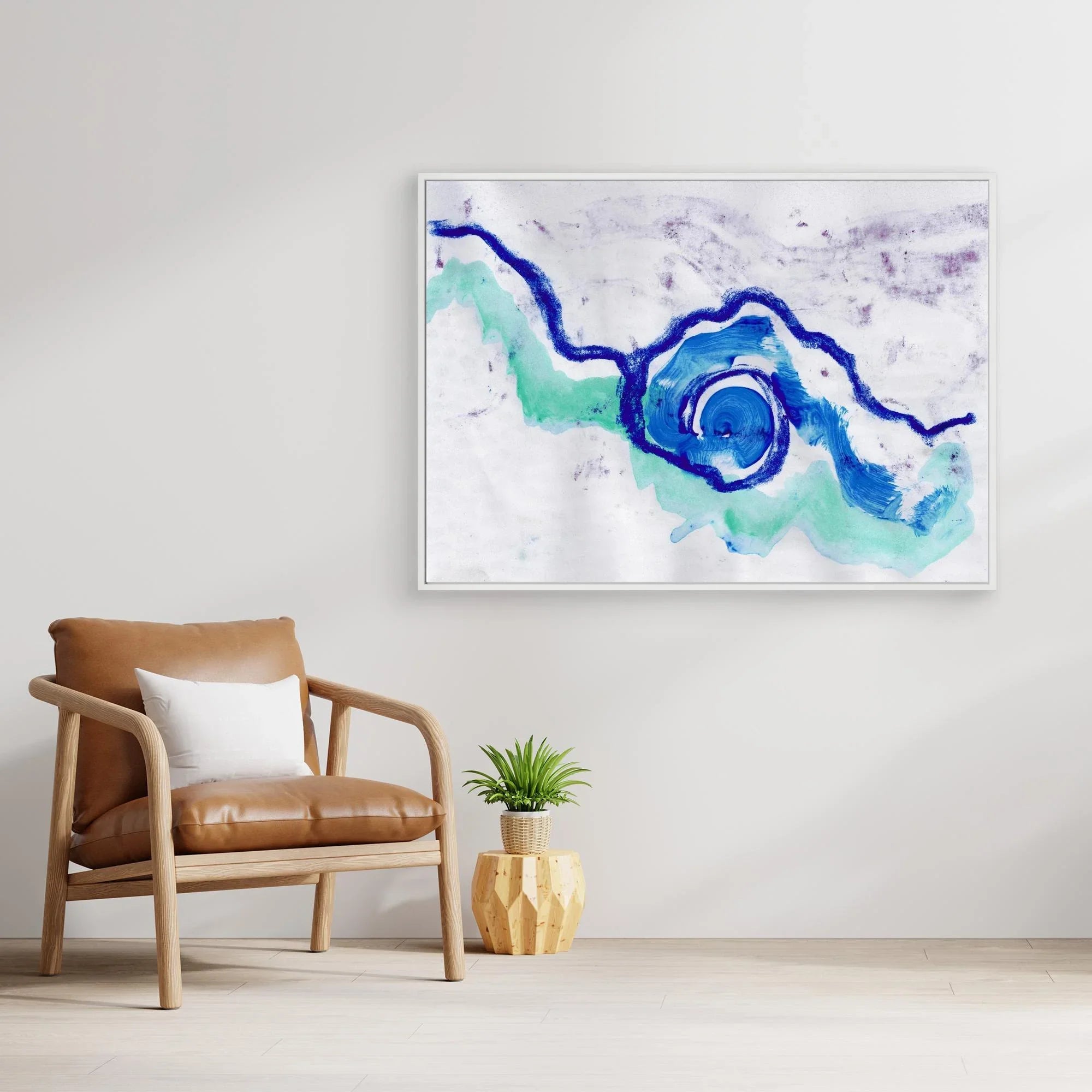 Canvas Print: Lapis - Silvia Pusceddu | Contemporary Art Prints