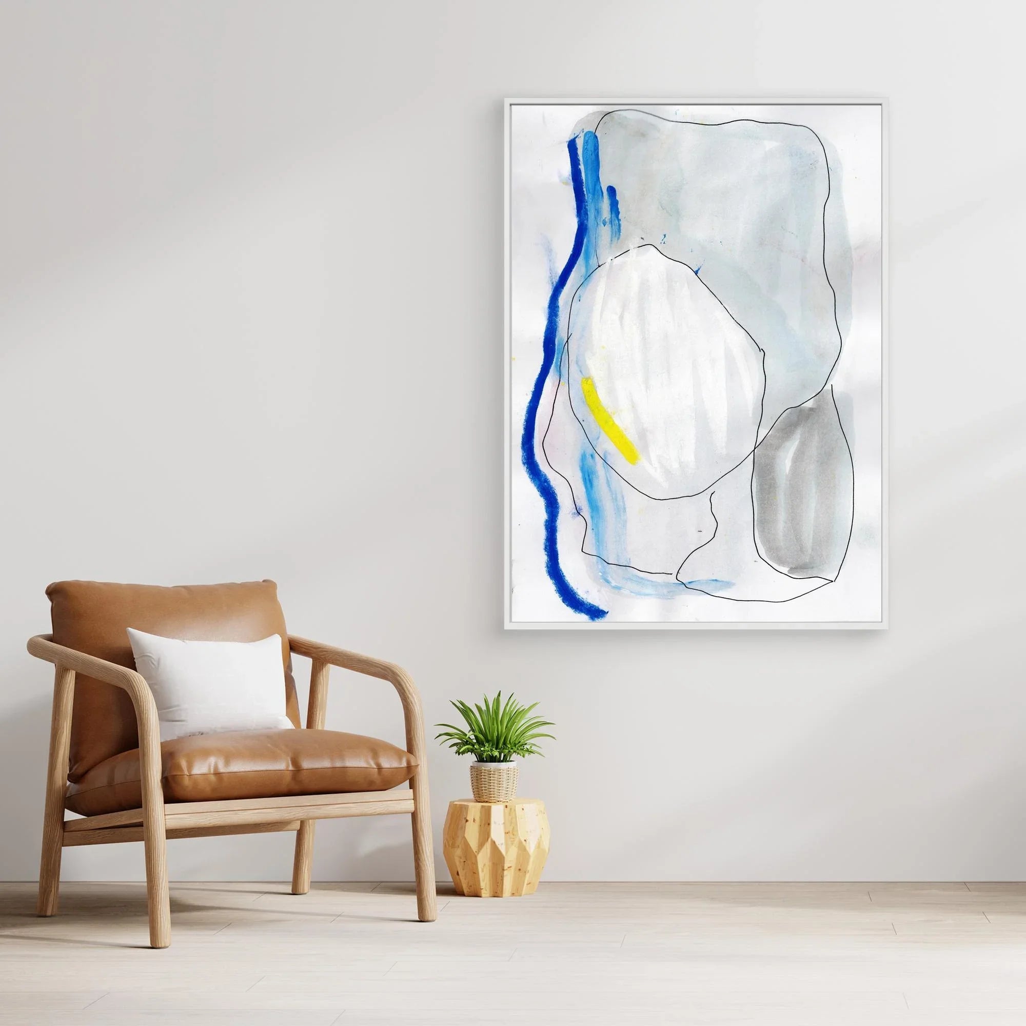 Canvas Print: Face - Silvia Pusceddu | Contemporary Art Prints