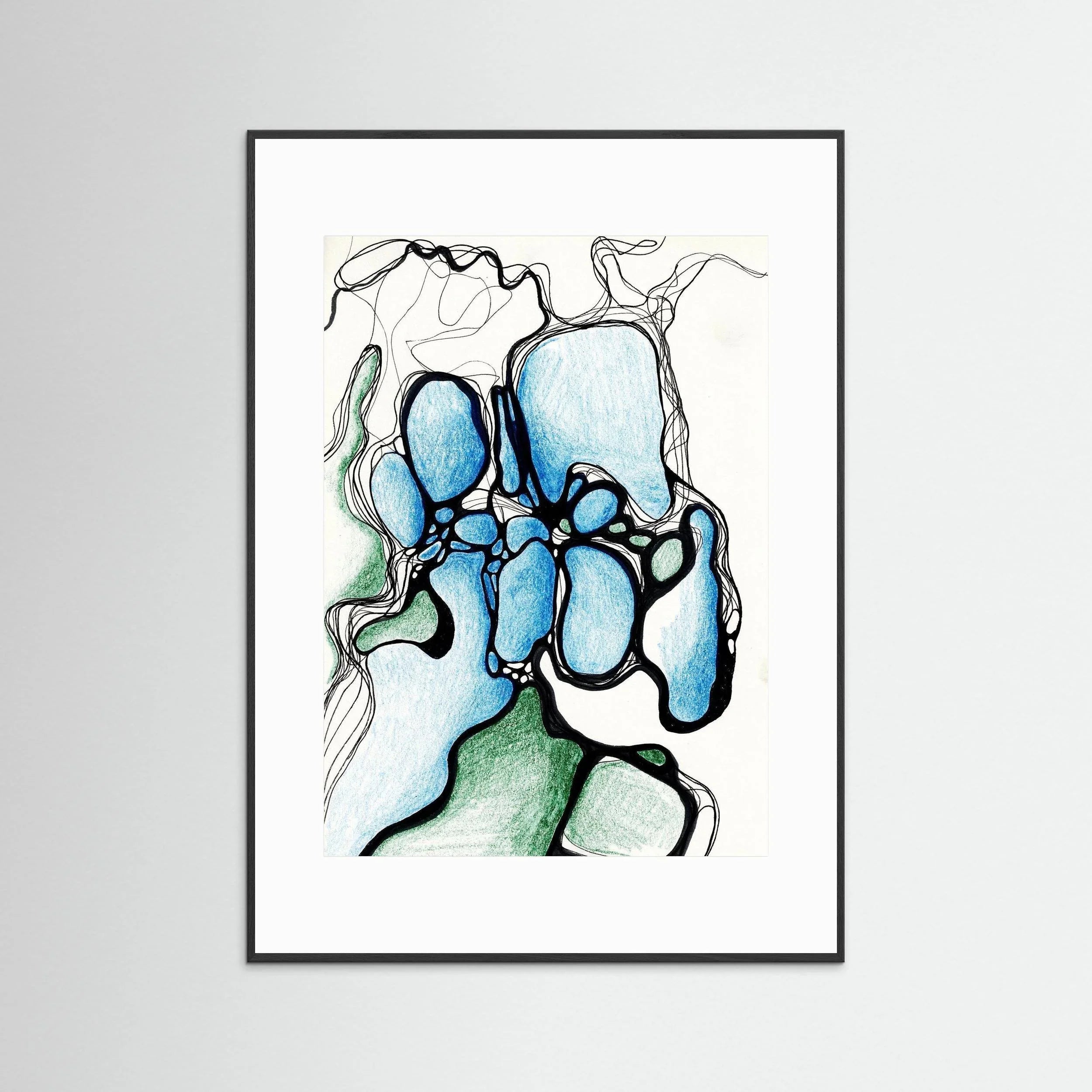 Fine Art Print: Fluidstone - Silvia Pusceddu | Contemporary Art Prints