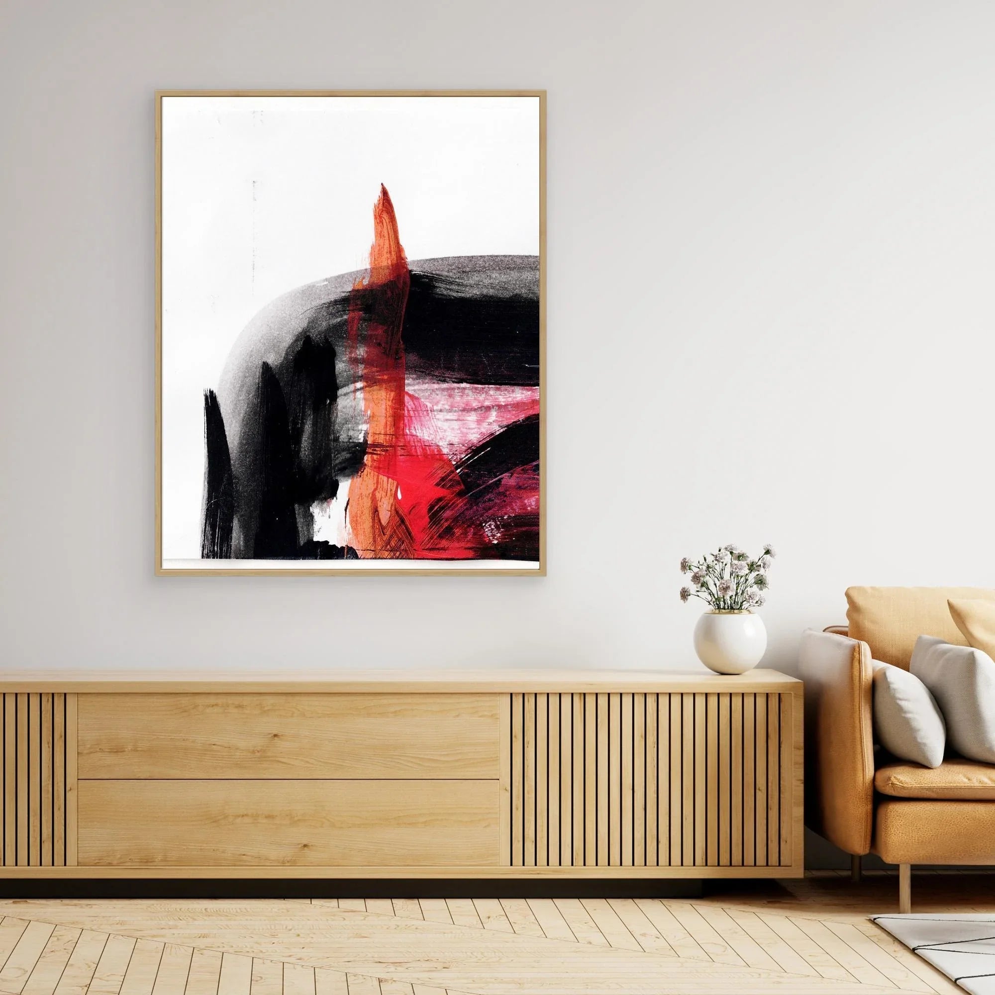 Canvas Print: Hong Kong Light Show I - Silvia Pusceddu | Contemporary Art Prints