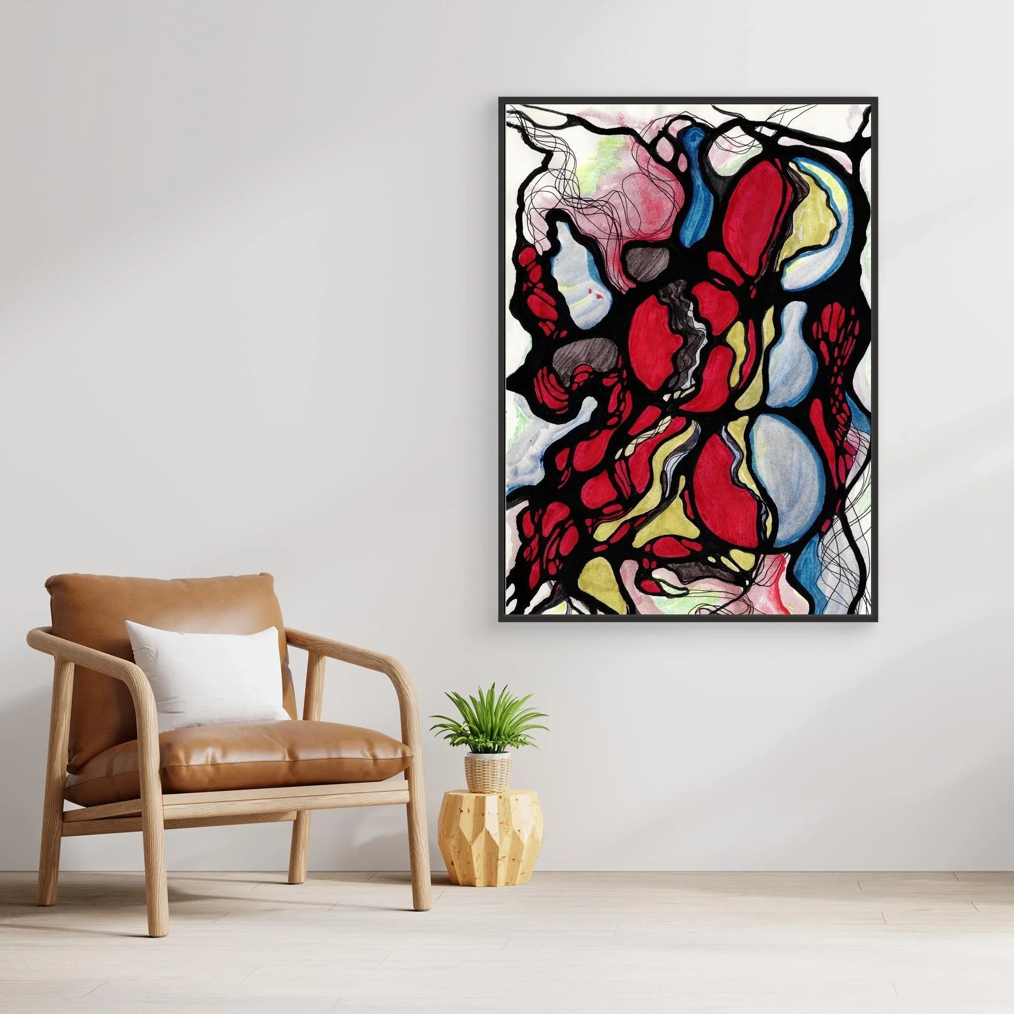 Canvas Print: Complacency - Silvia Pusceddu | Contemporary Art Prints