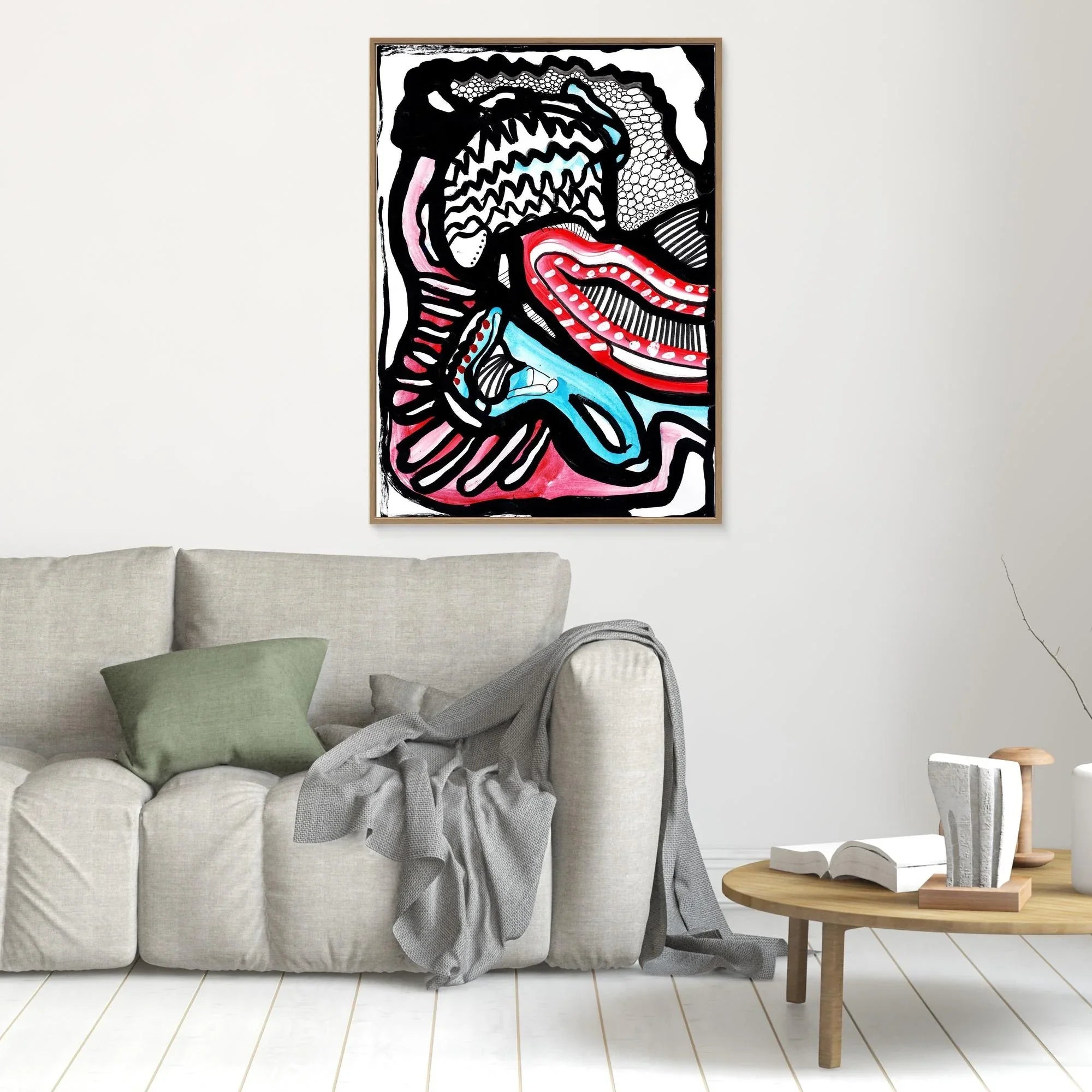 Canvas Print: Tribe - Silvia Pusceddu | Contemporary Art Prints