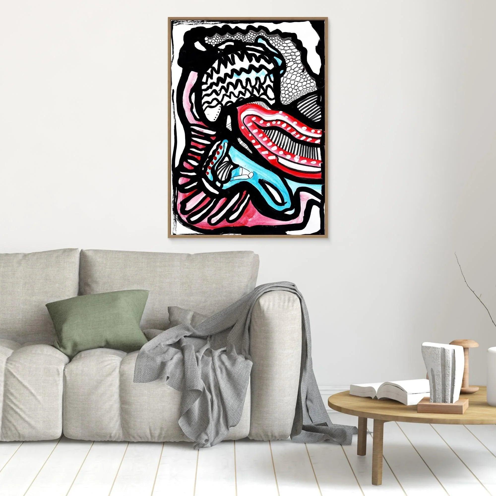 Canvas Print: Tribe - Silvia Pusceddu | Contemporary Art Prints