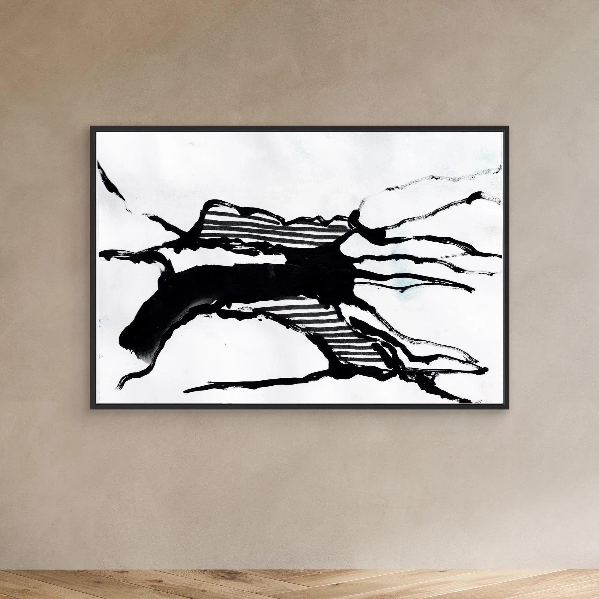 Canvas Print: Impact - Silvia Pusceddu | Contemporary Art Prints