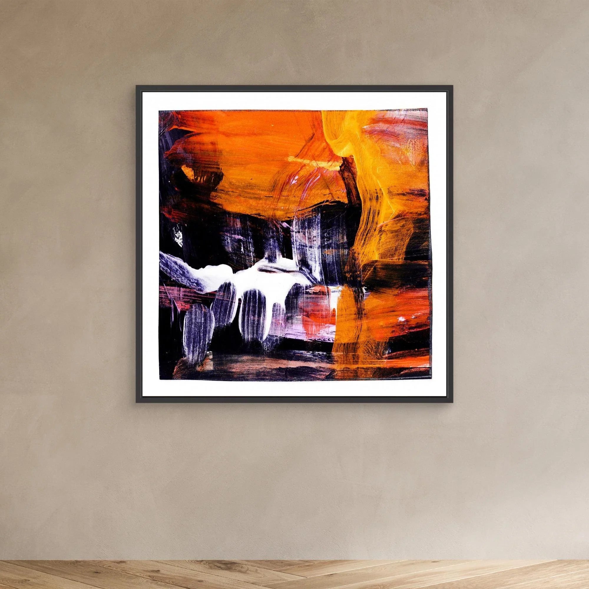 Canvas Print: Hong Kong Light Show III - Silvia Pusceddu | Contemporary Art Prints