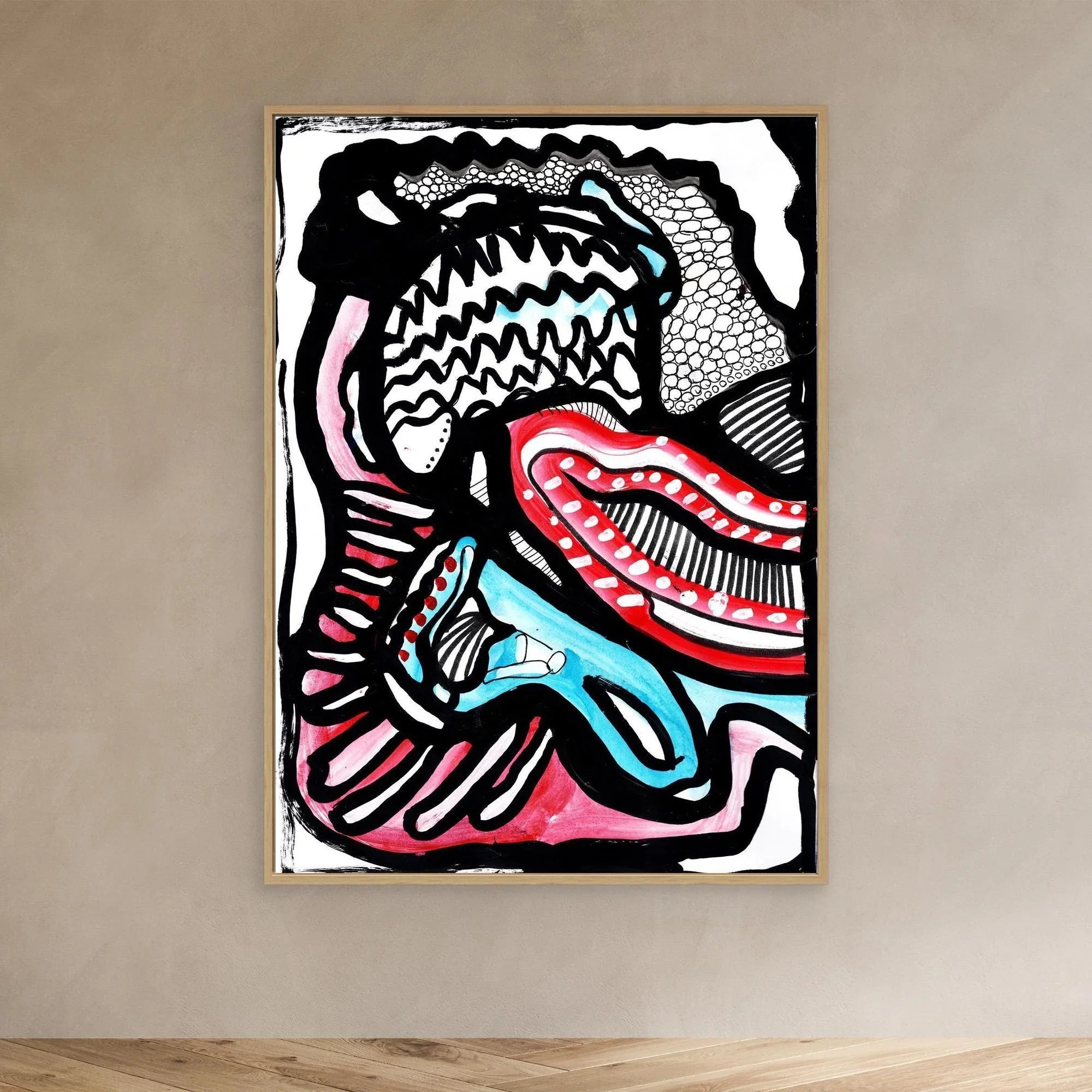 Canvas Print: Tribe - Silvia Pusceddu | Contemporary Art Prints