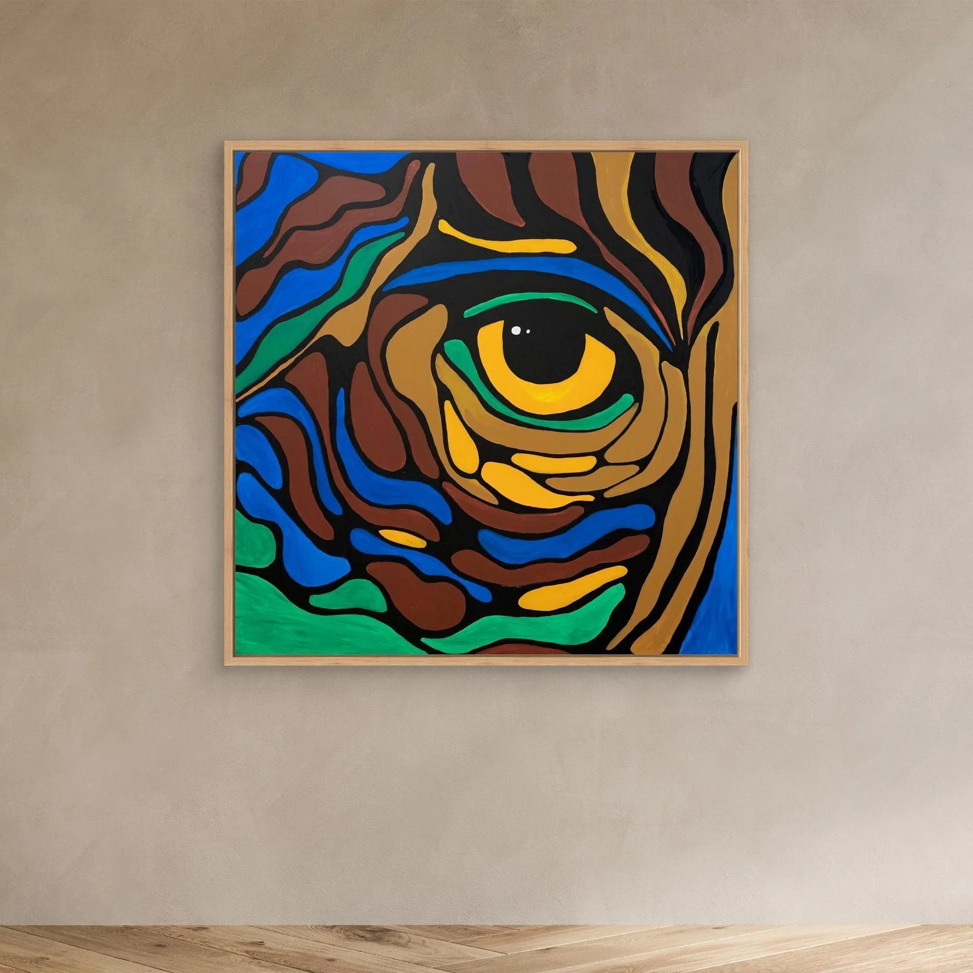 Canvas Print: Vision | Winner of The Dubai Muse Contest 2025 - Silvia Pusceddu | Contemporary Art Prints