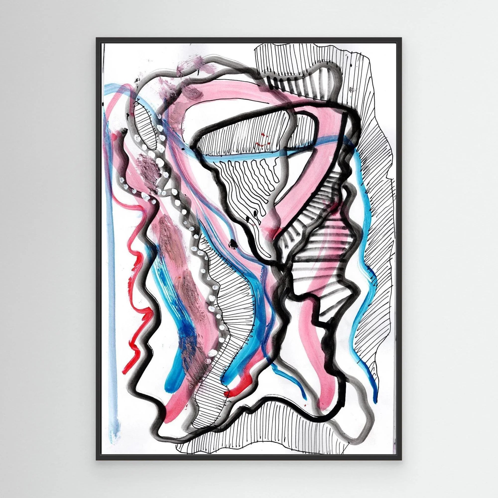 Canvas Print: Arpeggio - Silvia Pusceddu | Contemporary Art Prints