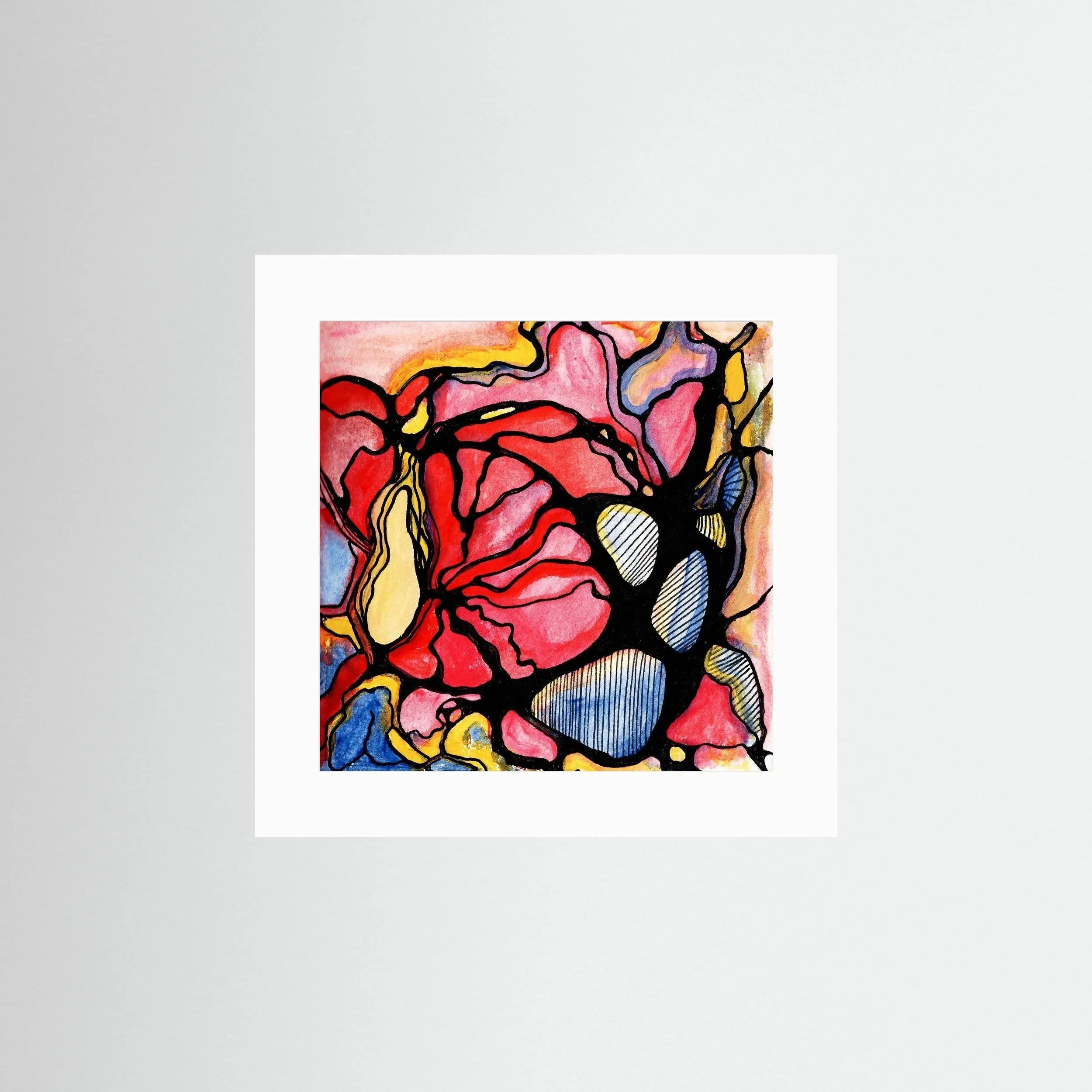 Canvas Print: Broken Heart - Silvia Pusceddu | Contemporary Art Prints