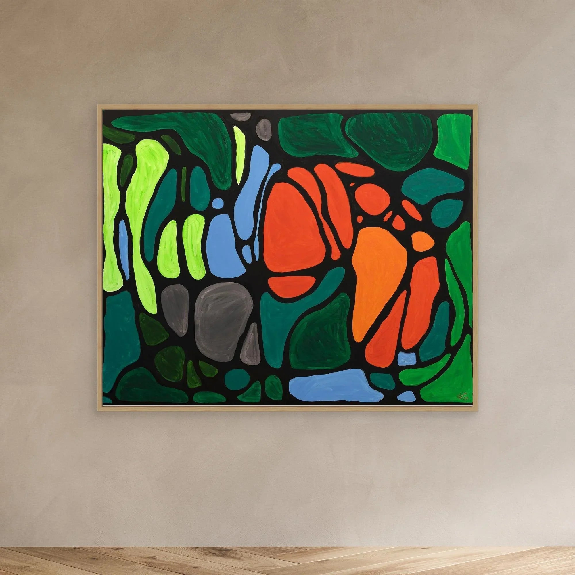 Canvas Print: Carapace - Silvia Pusceddu | Contemporary Art Prints