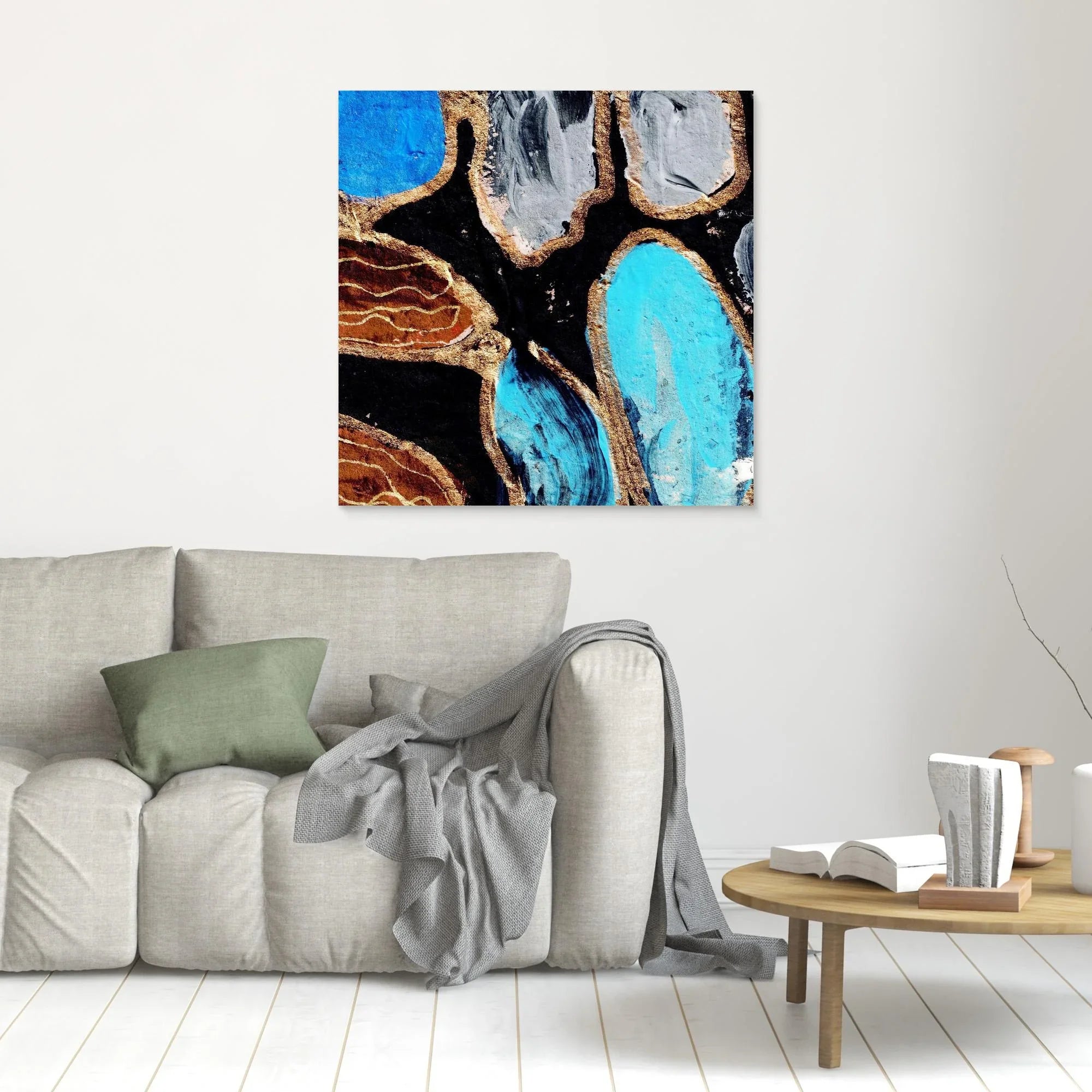 Canvas Print: Embrace - Silvia Pusceddu | Contemporary Art Prints