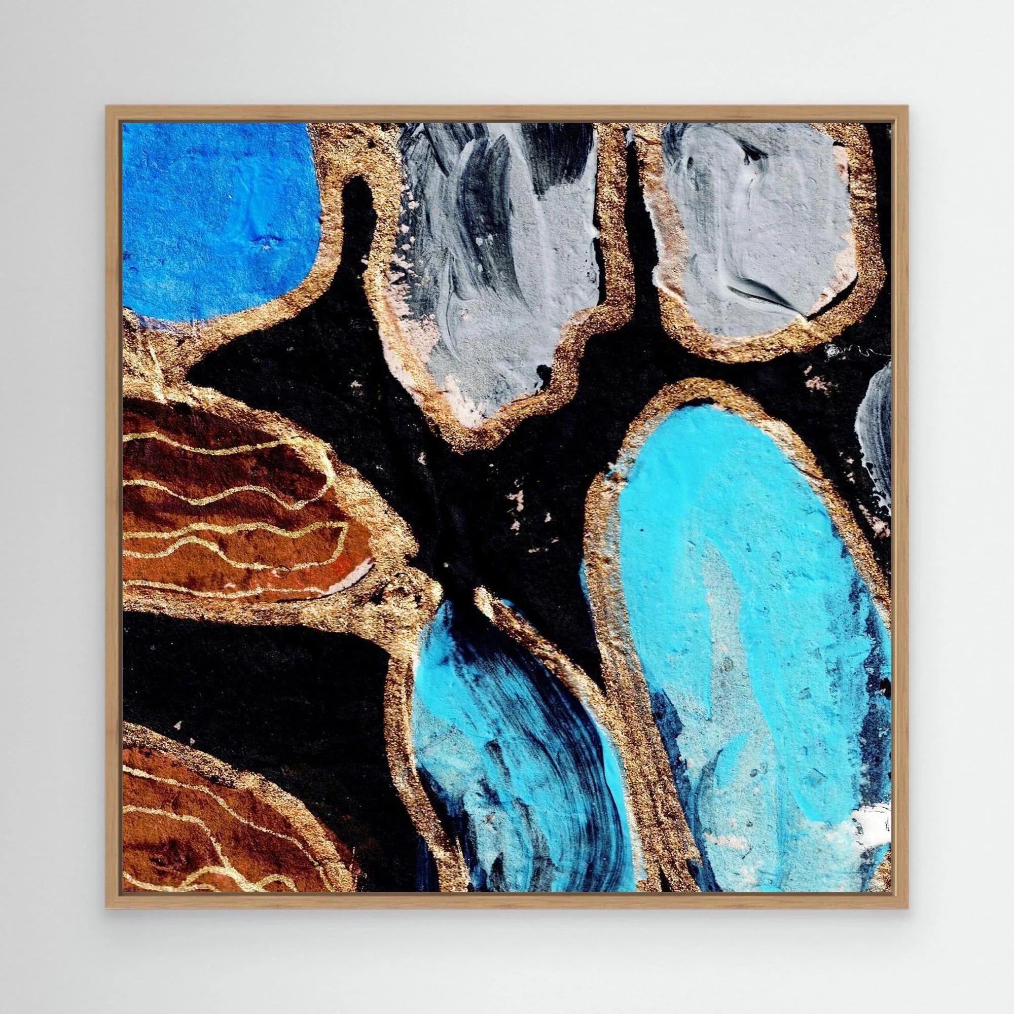 Canvas Print: Embrace - Silvia Pusceddu | Contemporary Art Prints