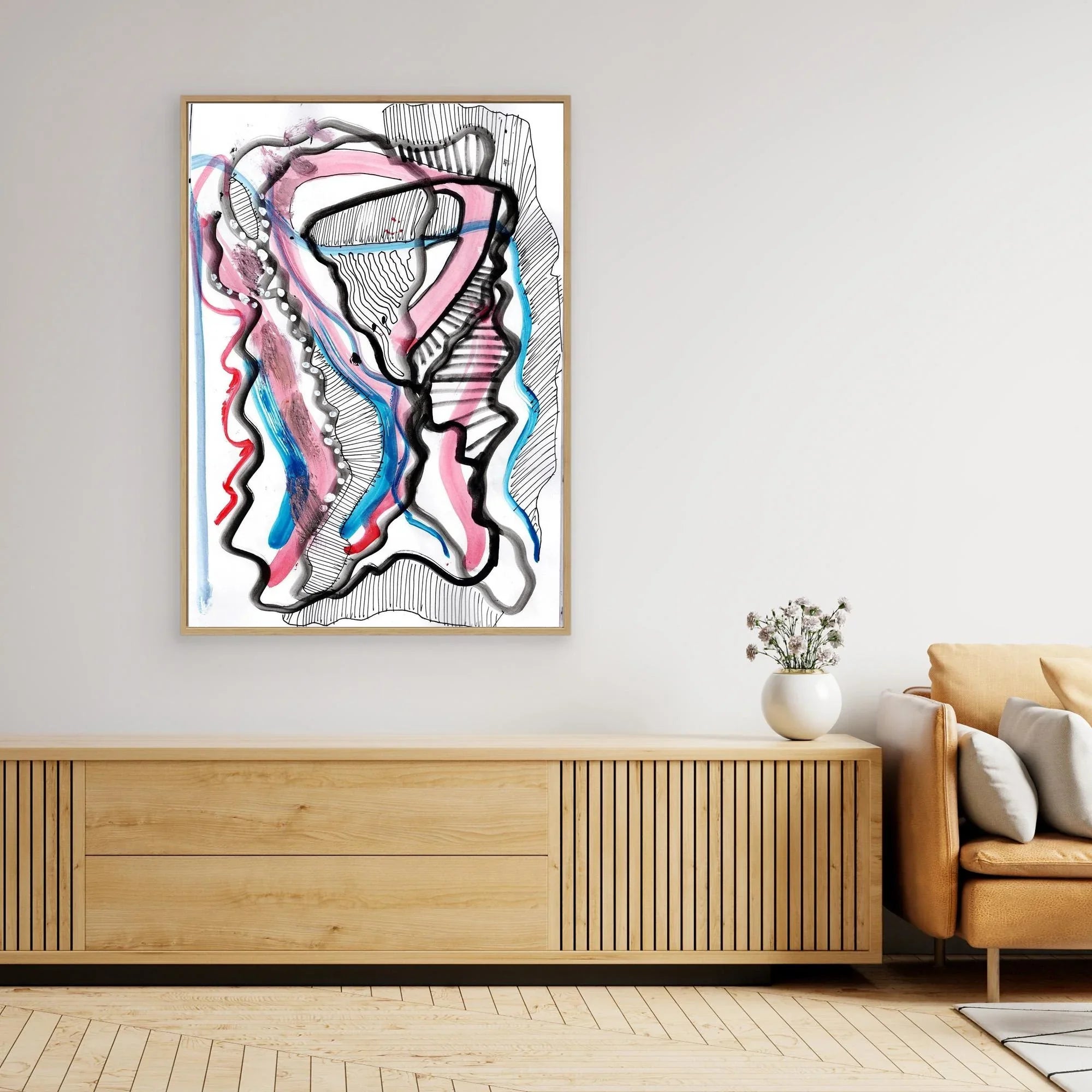 Canvas Print: Arpeggio - Silvia Pusceddu | Contemporary Art Prints