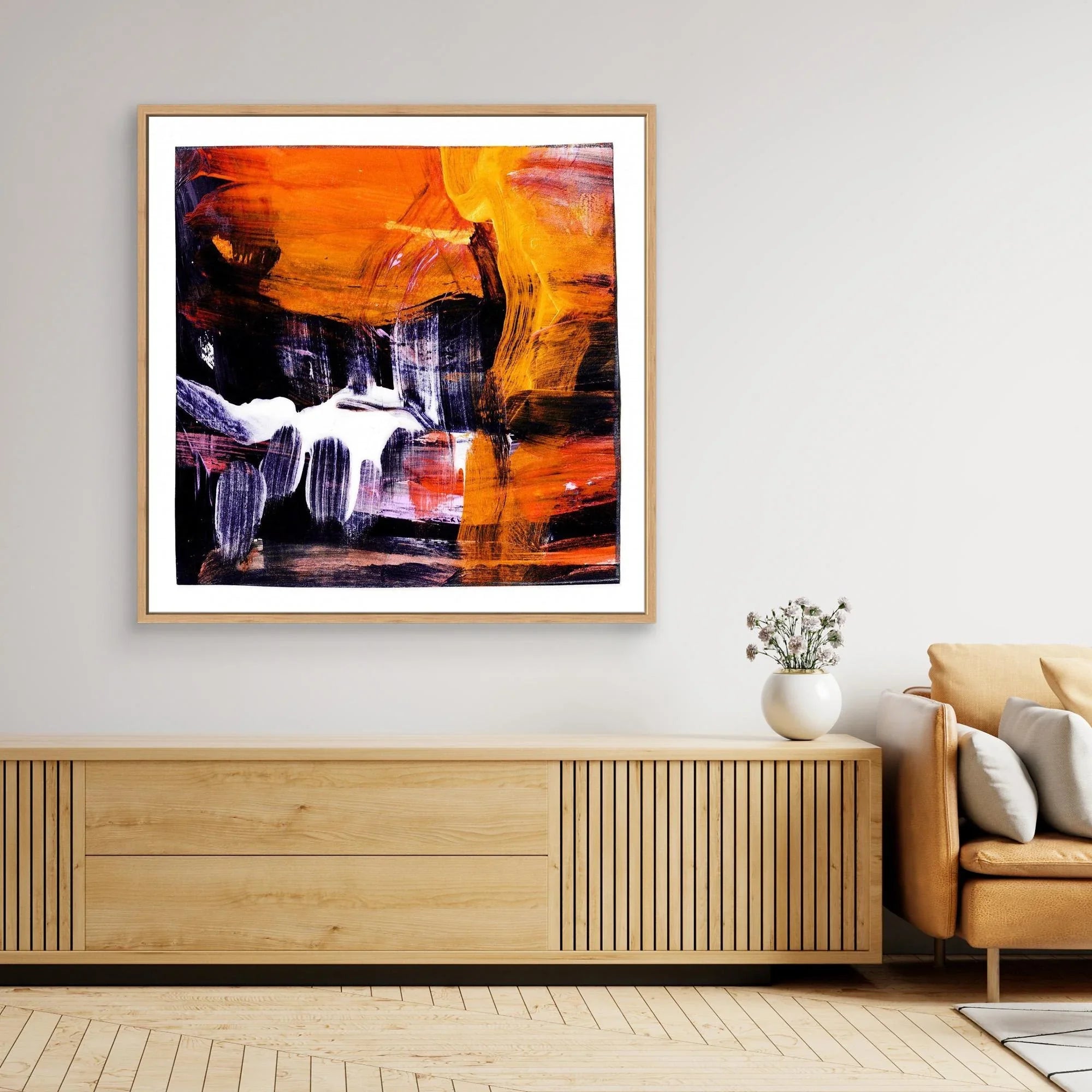 Canvas Print: Hong Kong Light Show III - Silvia Pusceddu | Contemporary Art Prints