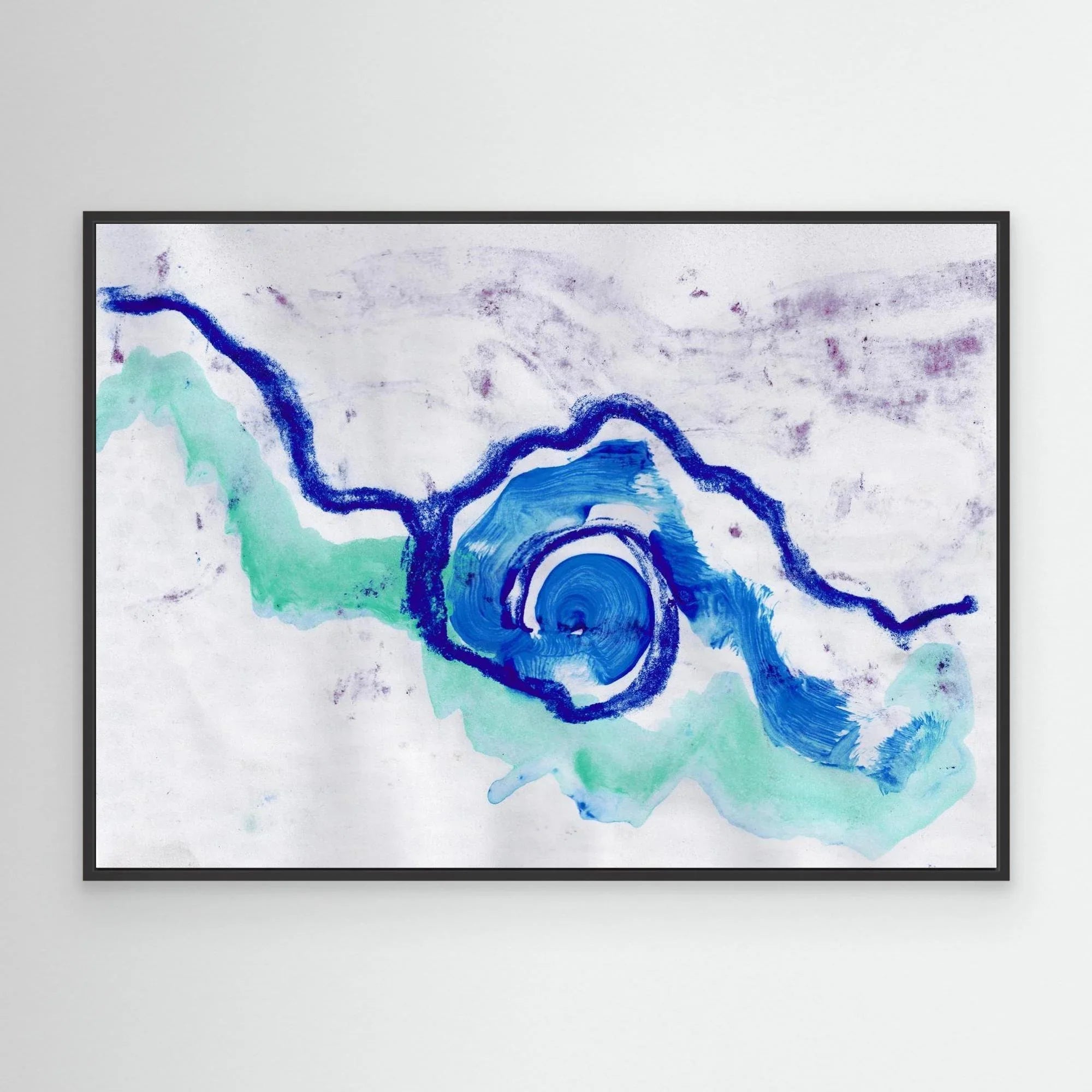 Canvas Print: Lapis - Silvia Pusceddu | Contemporary Art Prints