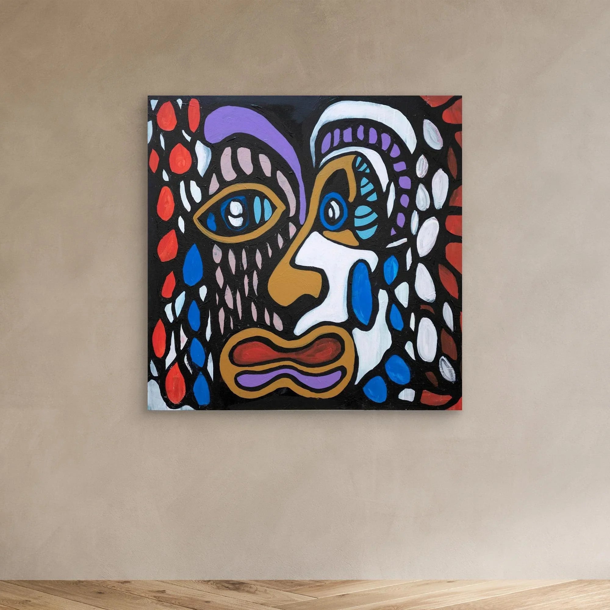 Canvas Print: Fear - Silvia Pusceddu | Contemporary Art Prints