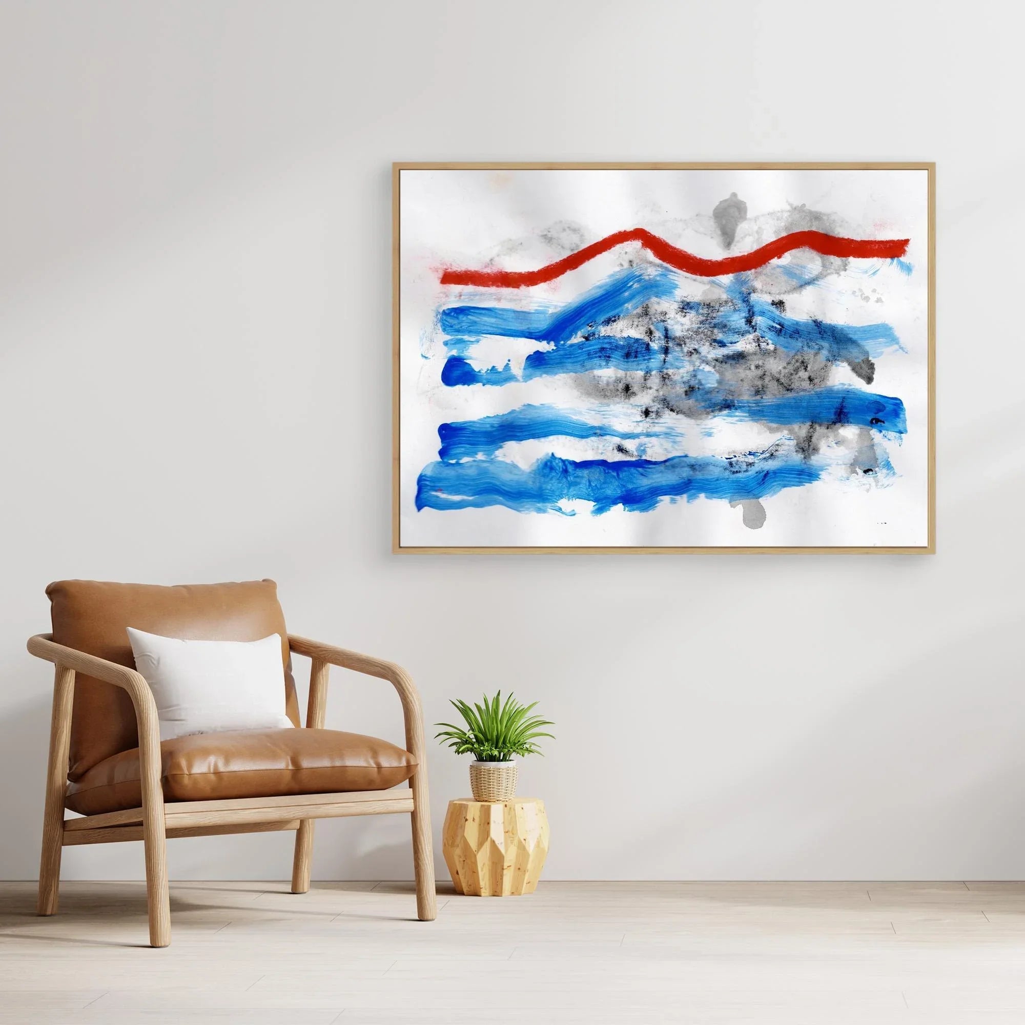 Canvas Print: Landscape - Silvia Pusceddu | Contemporary Art Prints