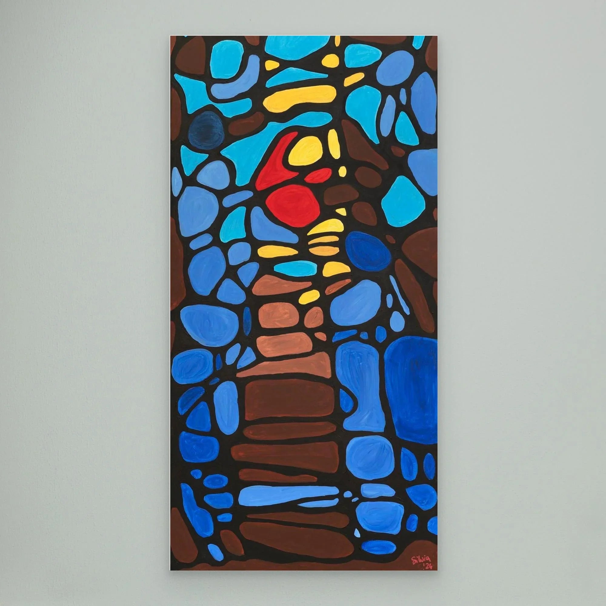 Canvas Print: Path - Silvia Pusceddu | Contemporary Art Prints