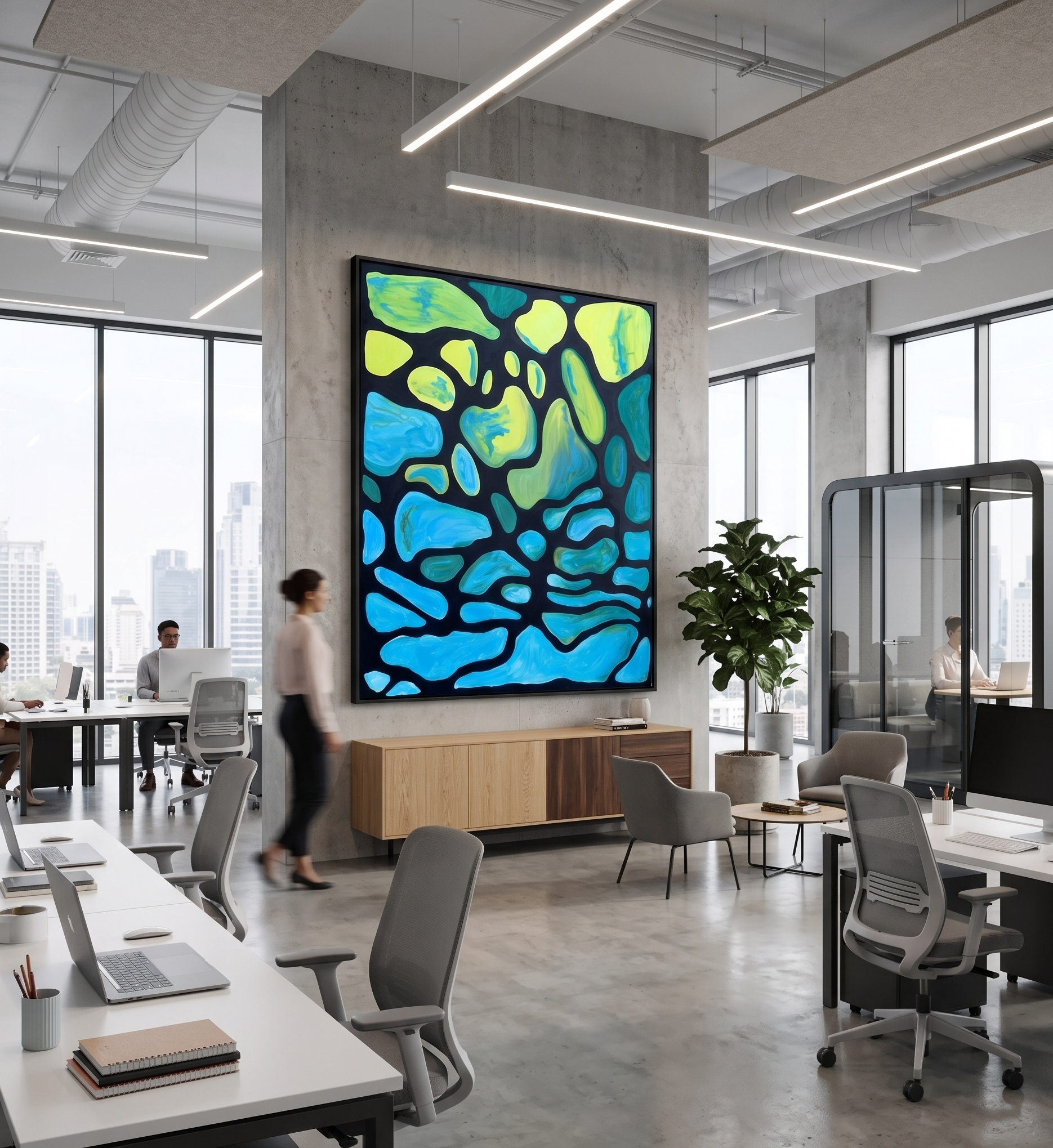 Canvas Print: Acqua