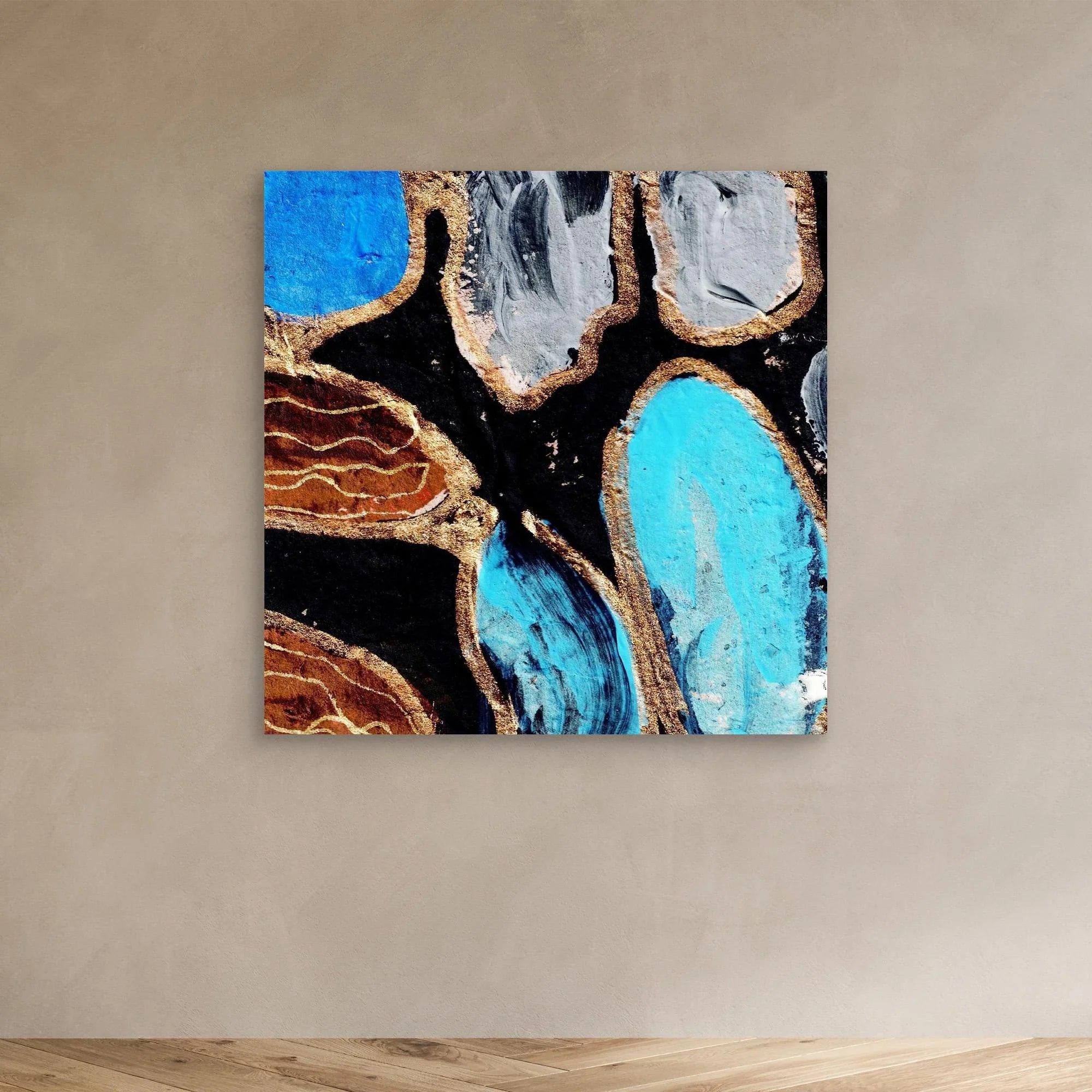 Canvas Print: Embrace - Silvia Pusceddu | Contemporary Art Prints