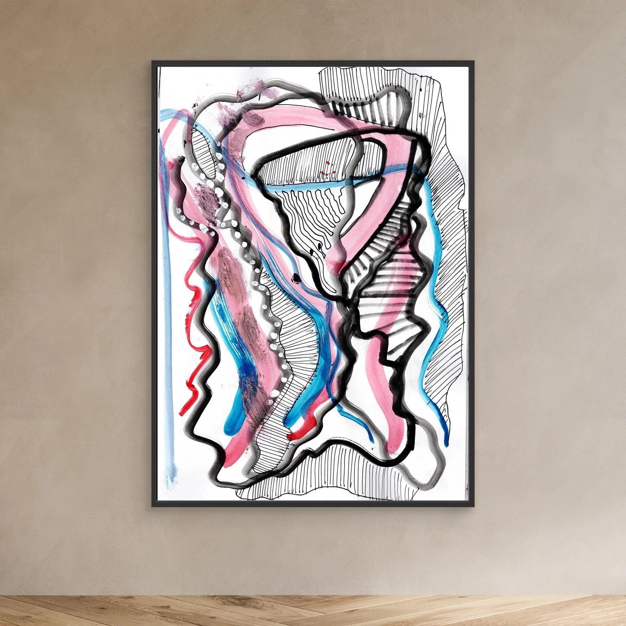 Canvas Print: Arpeggio - Silvia Pusceddu | Contemporary Art Prints