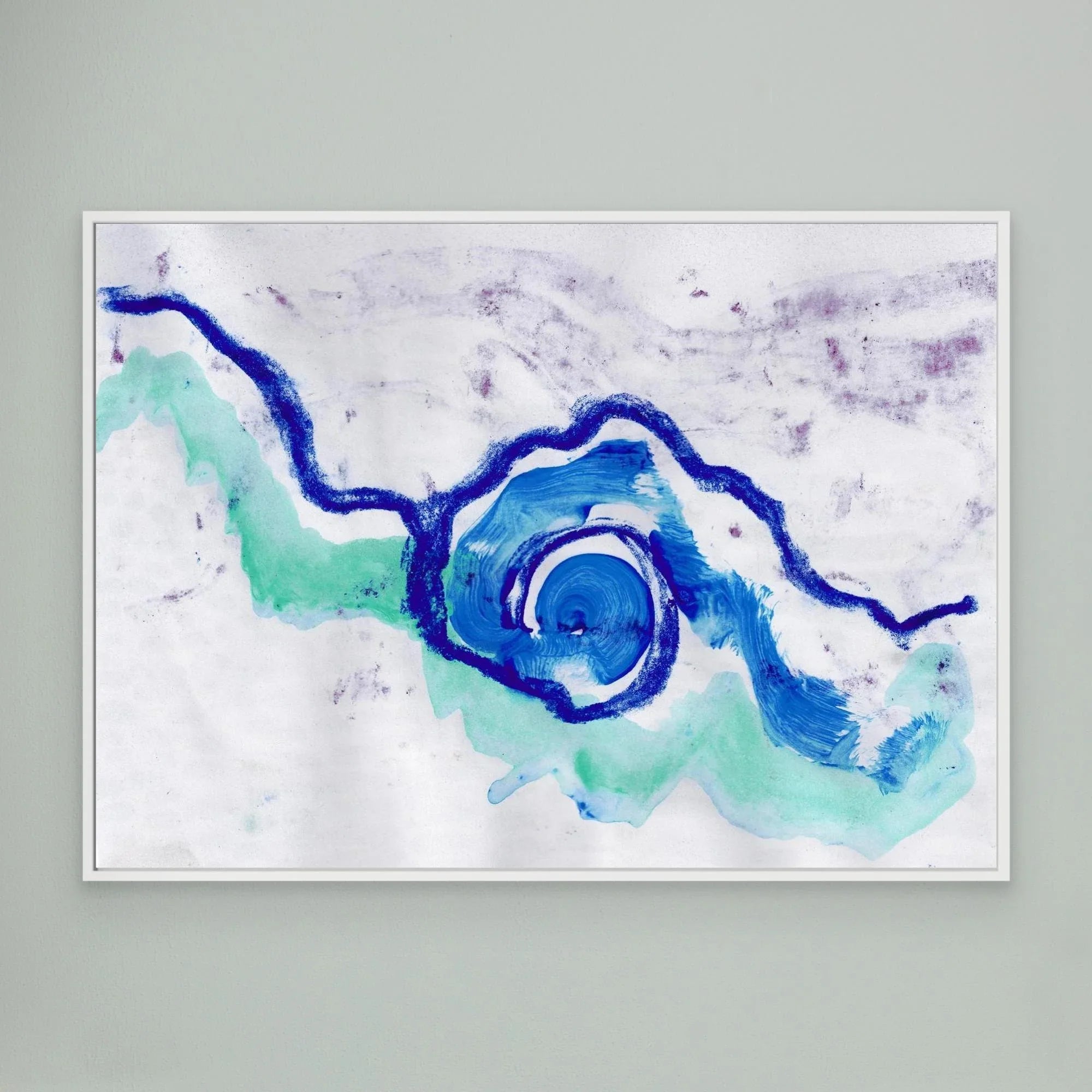 Canvas Print: Lapis - Silvia Pusceddu | Contemporary Art Prints