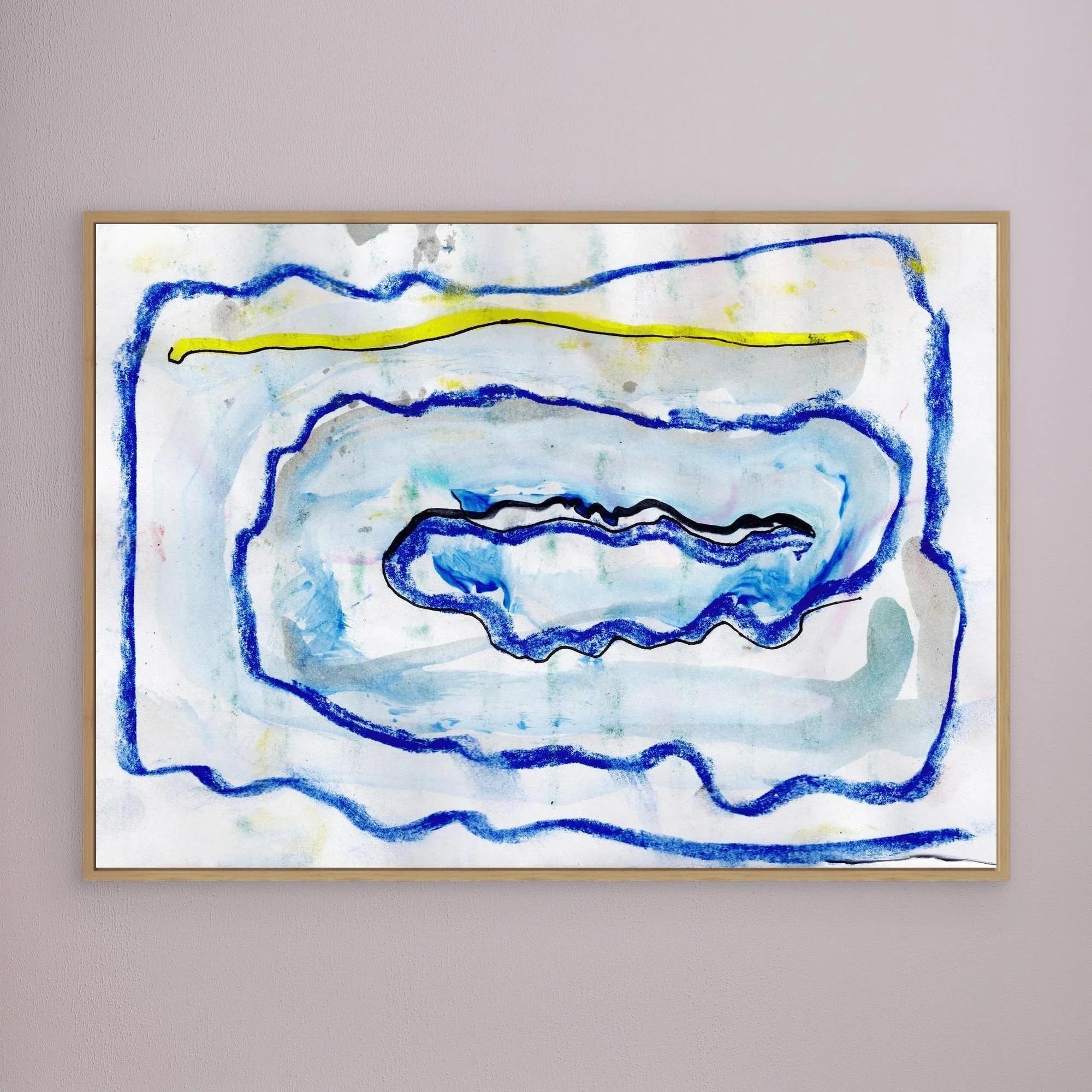 Canvas Print: Labyrinth - Silvia Pusceddu | Contemporary Art Prints