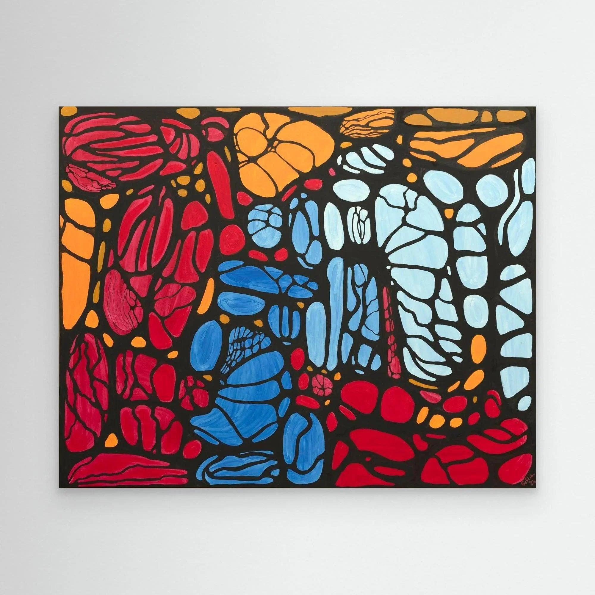 Canvas Print: Fragments - Silvia Pusceddu | Contemporary Art Prints