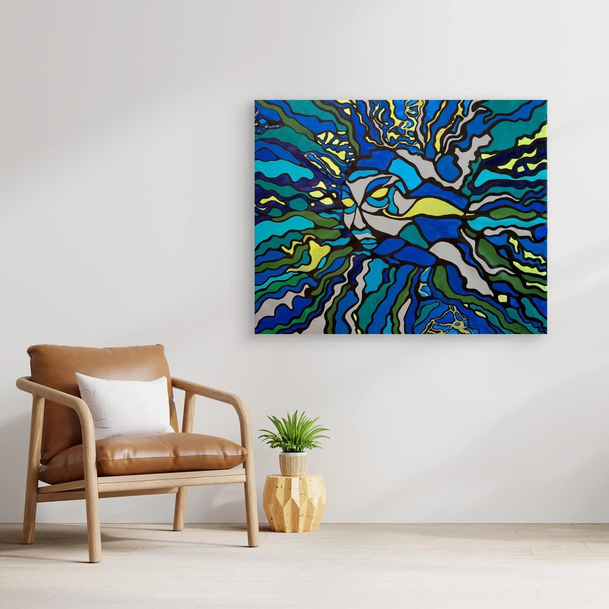 Canvas Print: Medusa - Silvia Pusceddu | Contemporary Art Prints