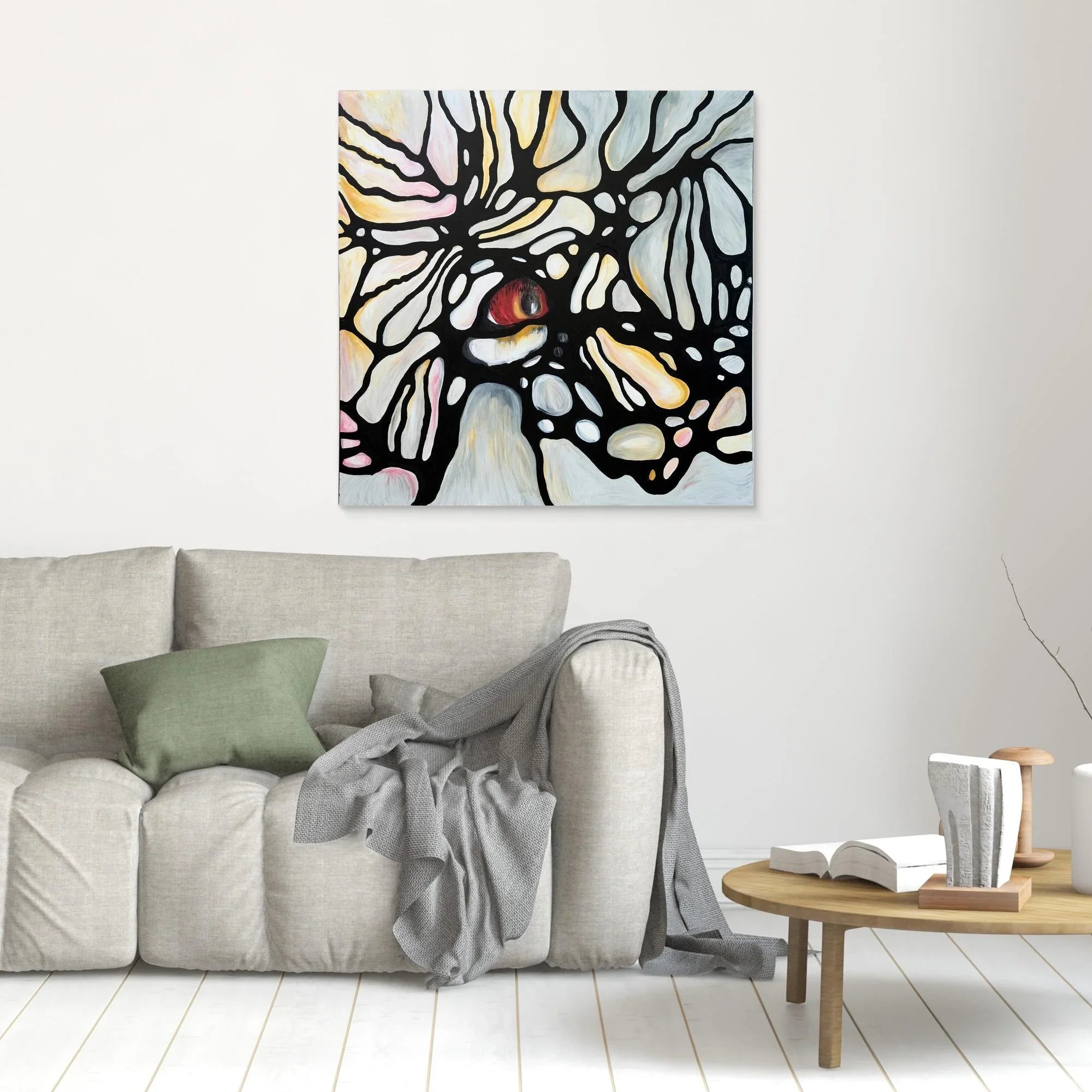 Canvas Print: Zebra - Silvia Pusceddu | Contemporary Art Prints