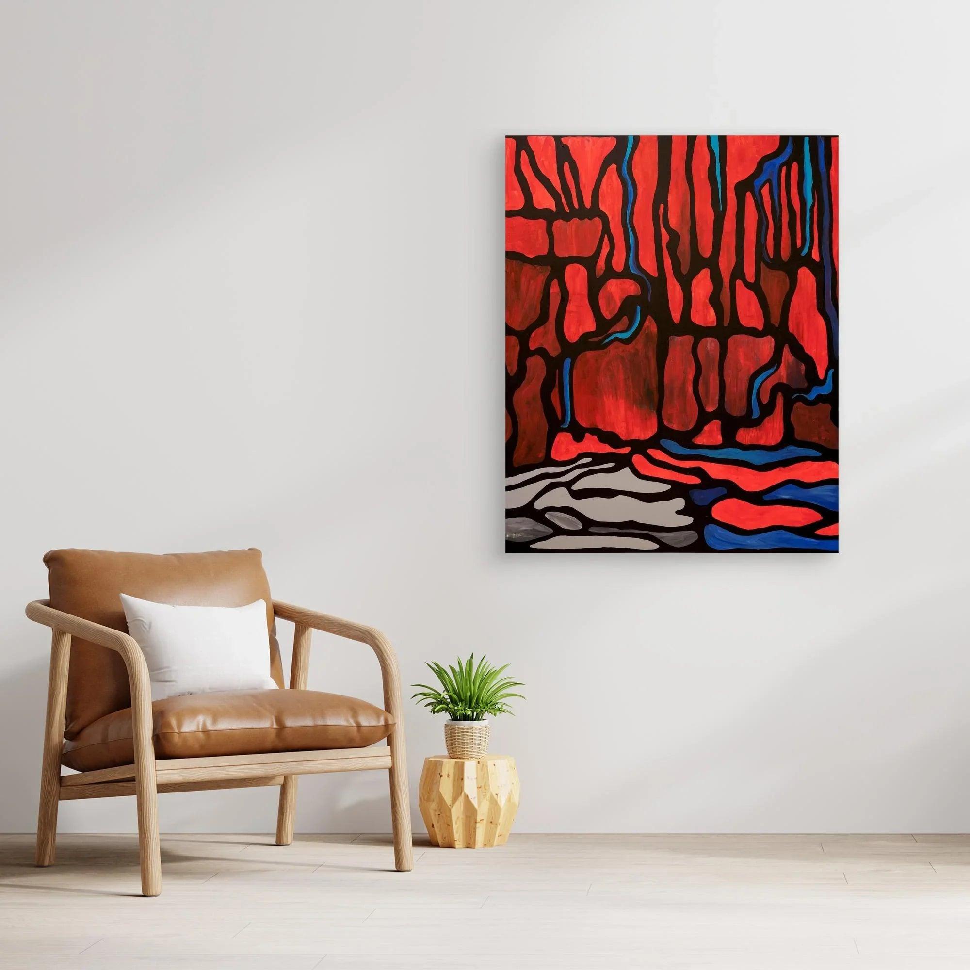 Canvas Print: Ver-Nyx - Silvia Pusceddu | Contemporary Art Prints