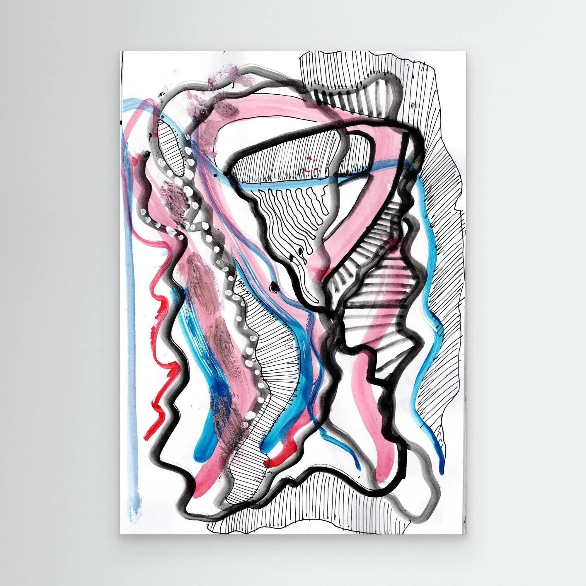 Canvas Print: Arpeggio - Silvia Pusceddu | Contemporary Art Prints