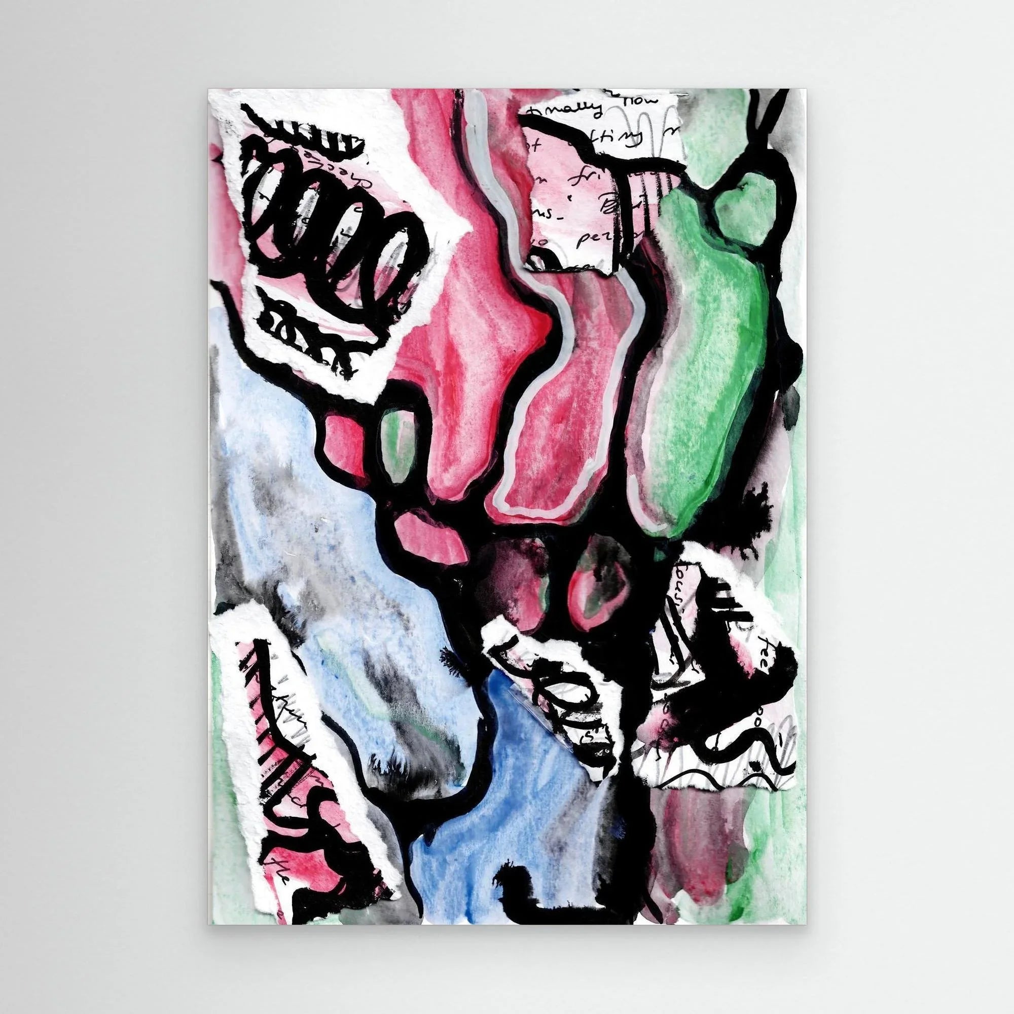 Canvas Print: Touched - Silvia Pusceddu | Contemporary Art Prints