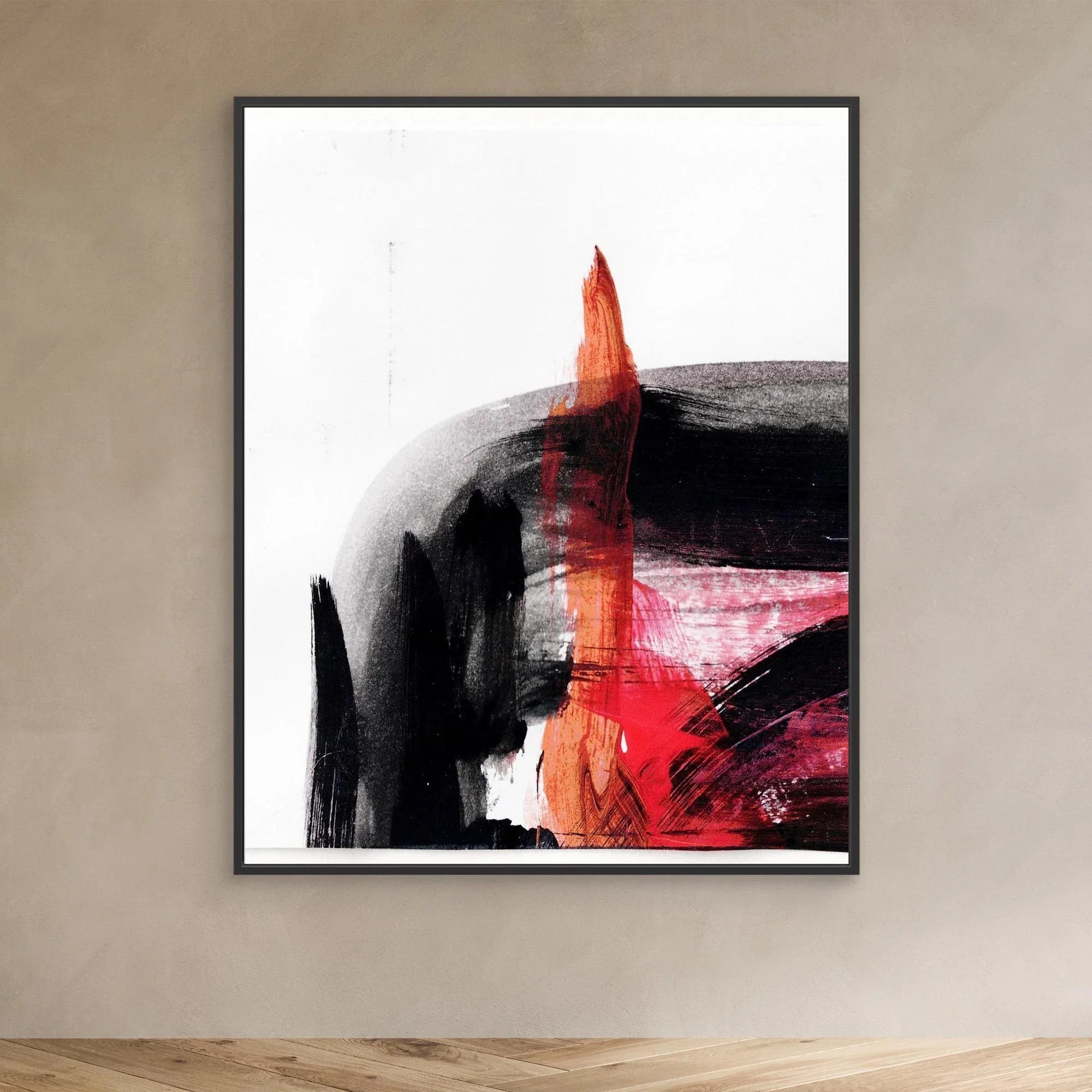 Canvas Print: Hong Kong Light Show I - Silvia Pusceddu | Contemporary Art Prints