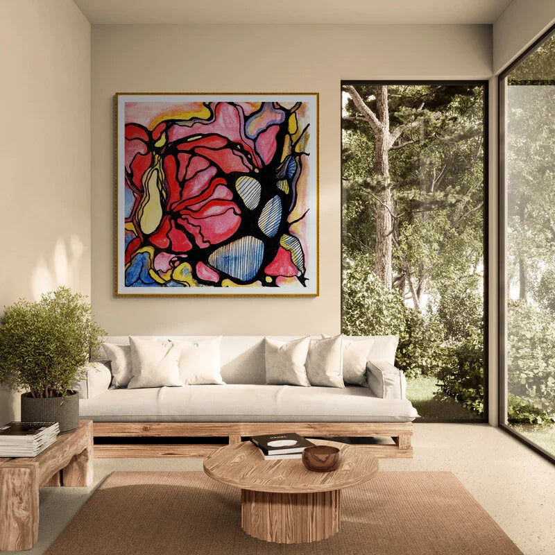 Canvas Print: Broken Heart - Silvia Pusceddu | Contemporary Art Prints