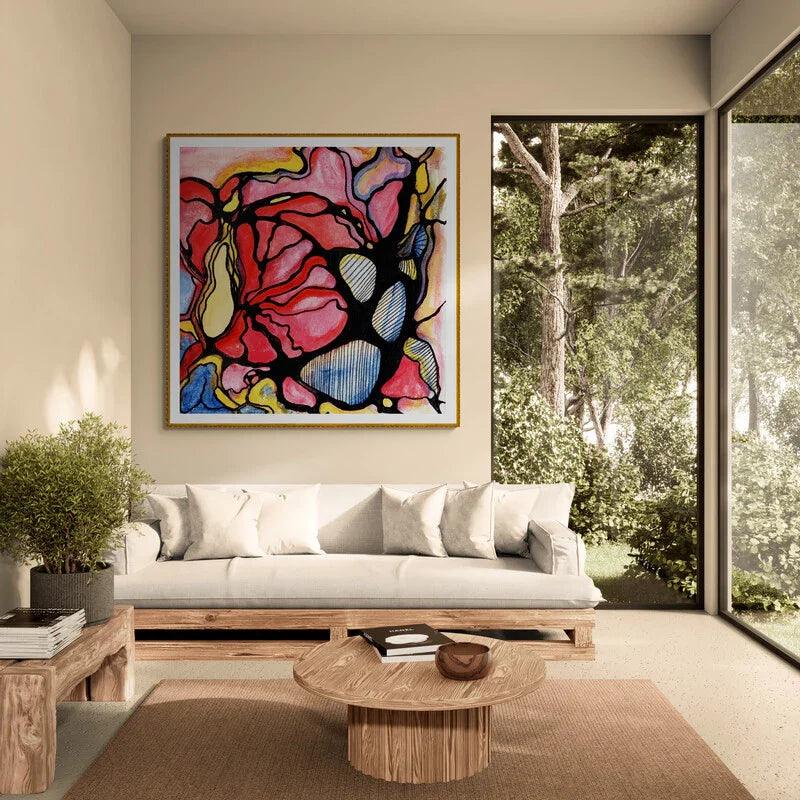 Canvas Print: Broken Heart - Silvia Pusceddu | Contemporary Art Prints