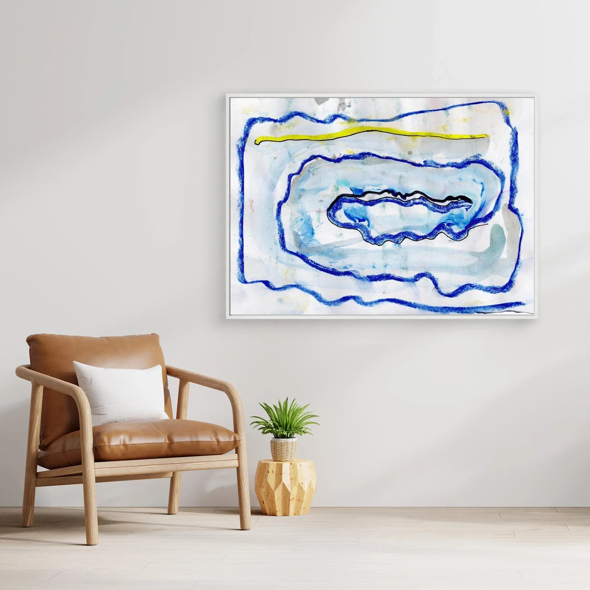 Canvas Print: Labyrinth - Silvia Pusceddu | Contemporary Art Prints