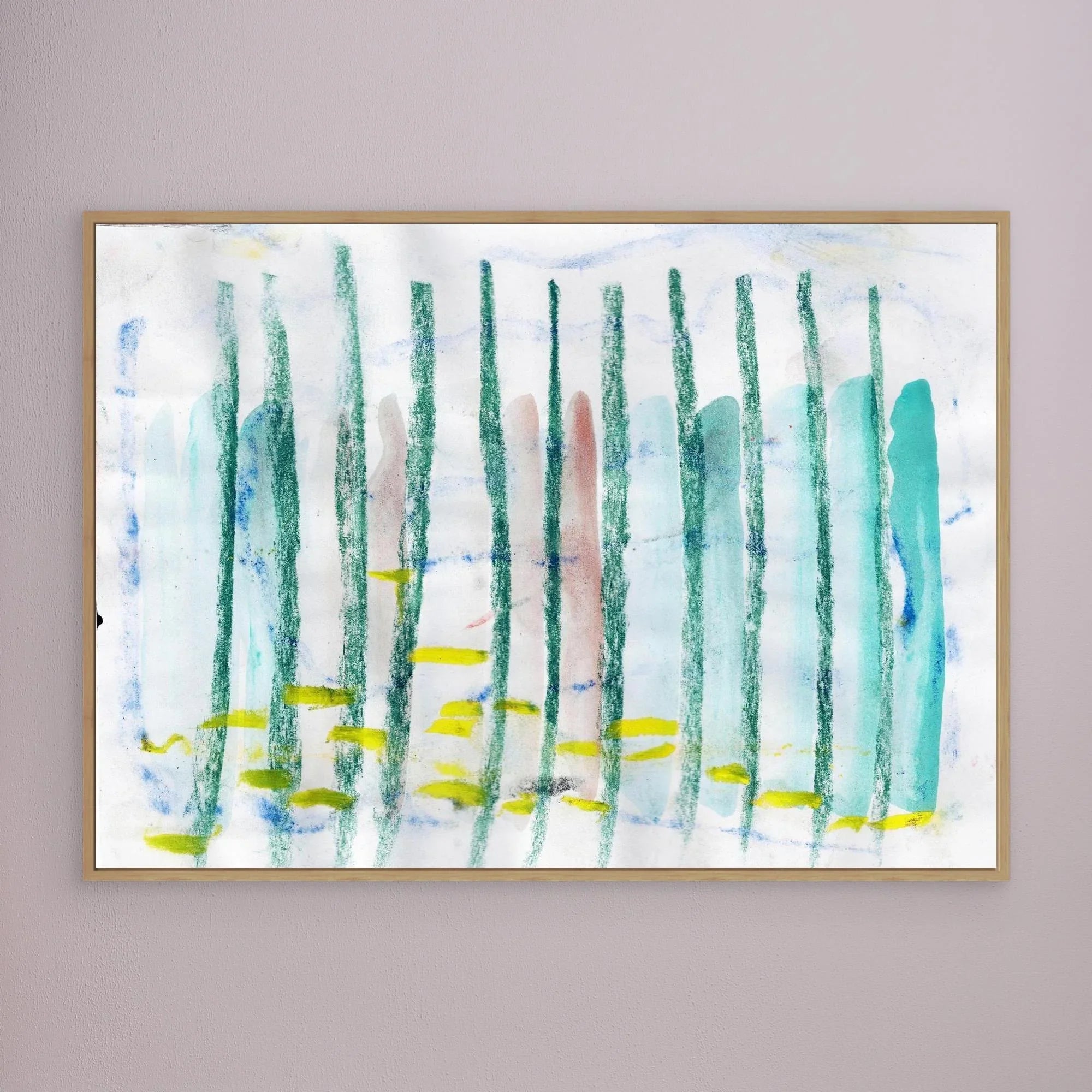 Canvas Print: Fieno - Silvia Pusceddu | Contemporary Art Prints