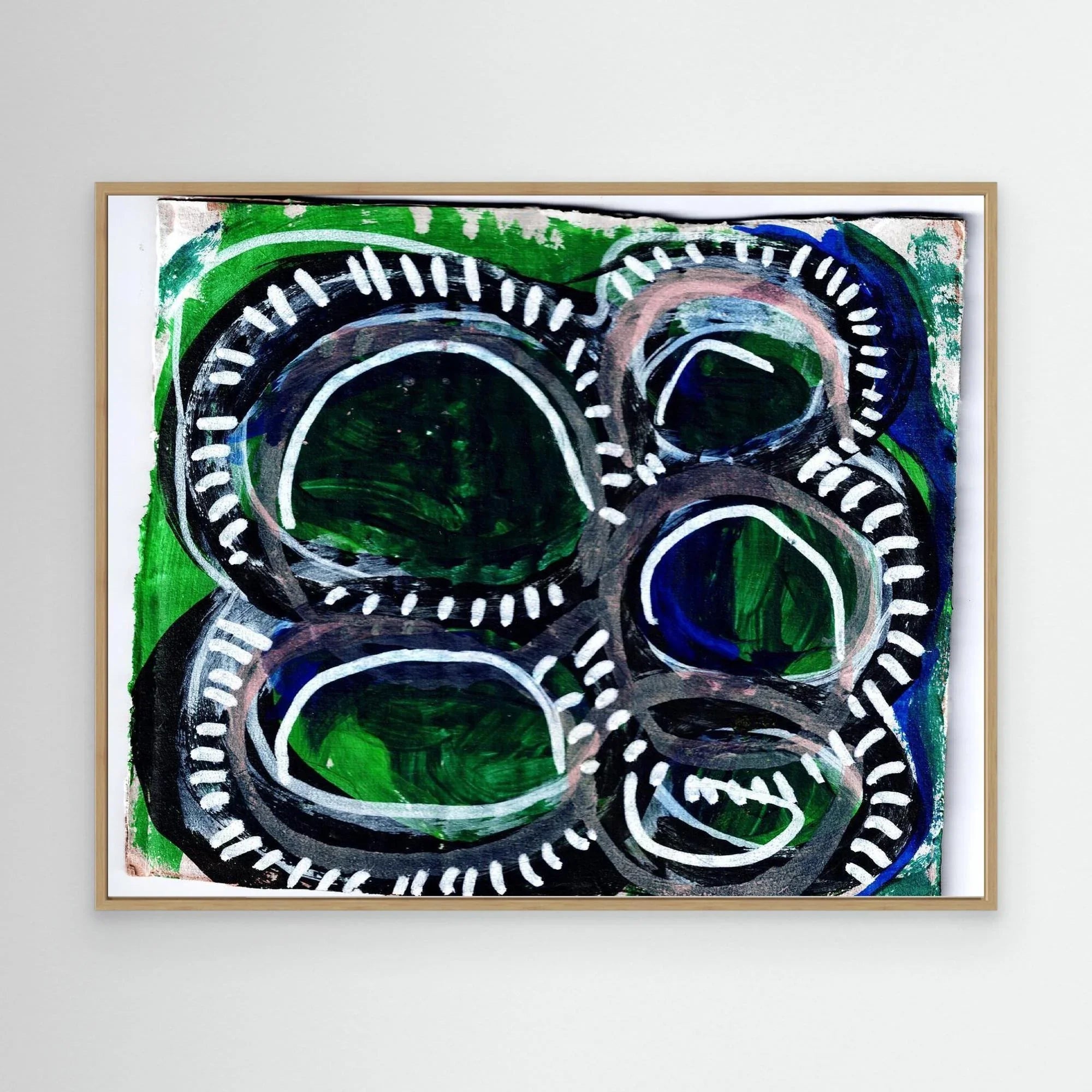 Canvas Print: Bubbles - Silvia Pusceddu | Contemporary Art Prints