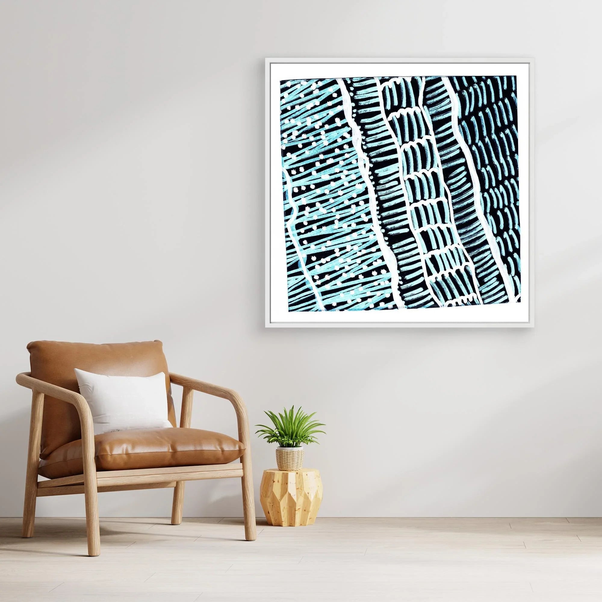 Canvas Print: Coral Reef - Silvia Pusceddu | Contemporary Art Prints