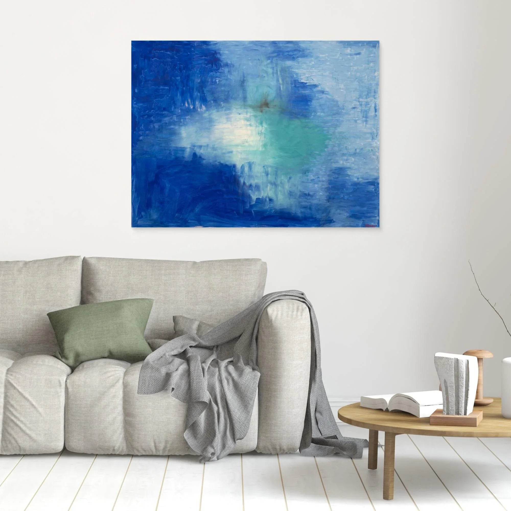 Canvas Print: Nirvana - Silvia Pusceddu | Contemporary Art Prints