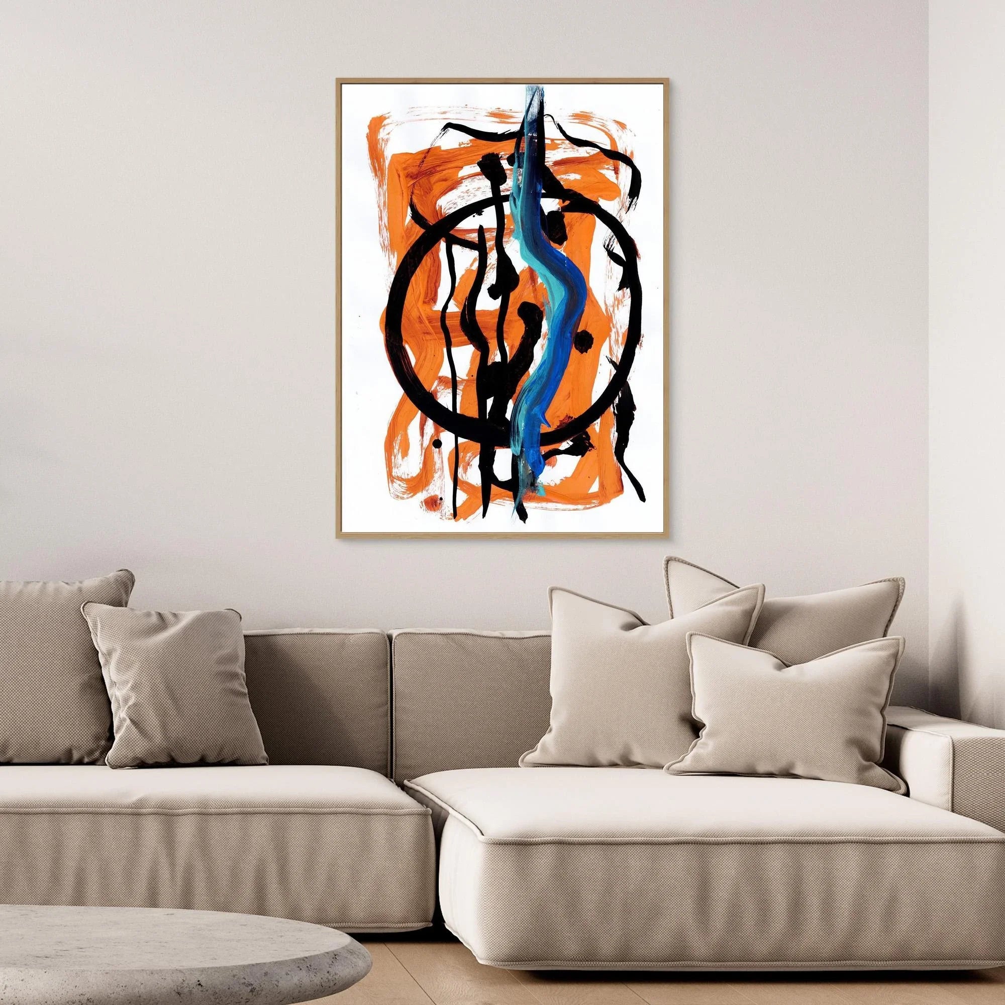 Canvas Print: Zen - Silvia Pusceddu | Contemporary Art Prints