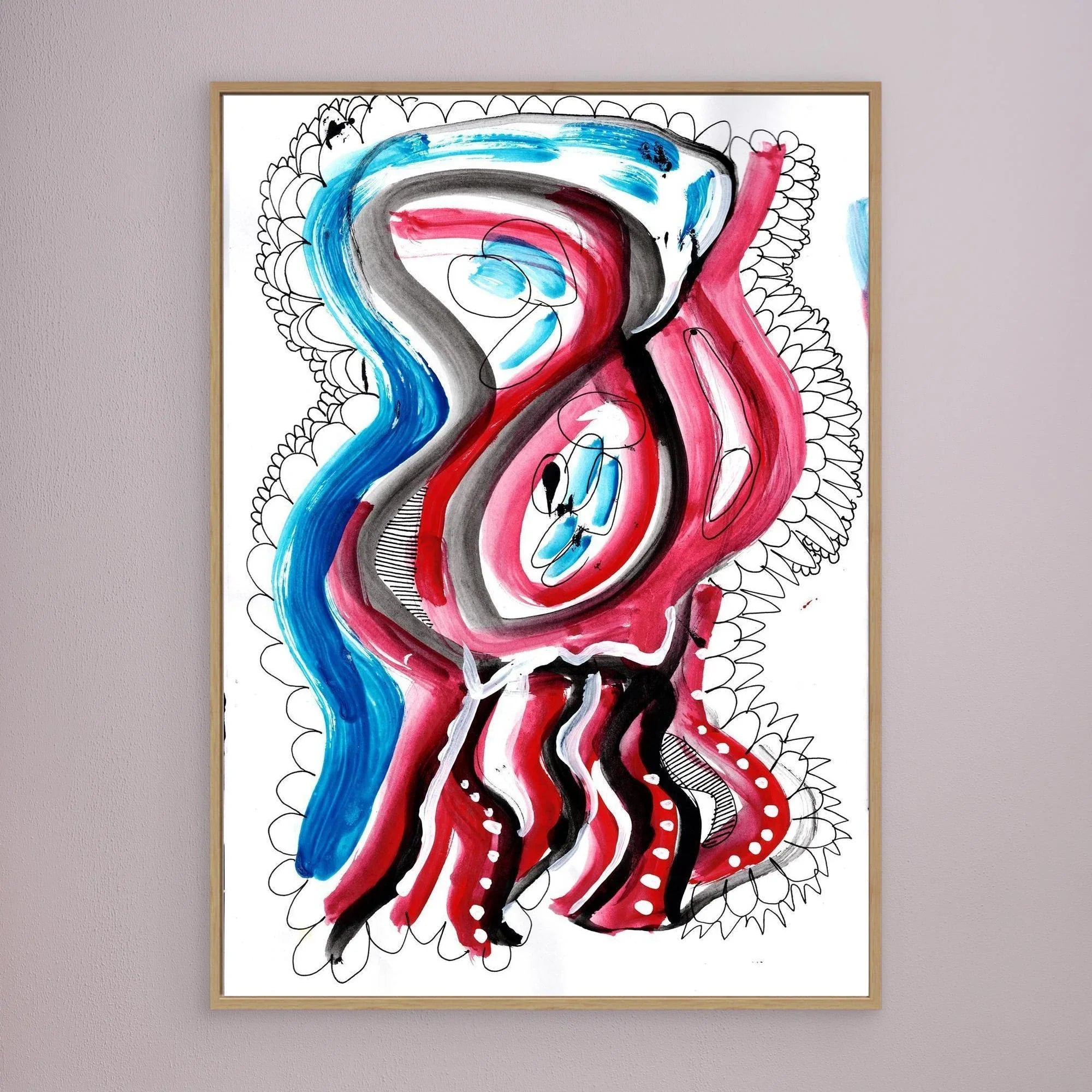 Canvas Print: Dance - Silvia Pusceddu | Contemporary Art Prints