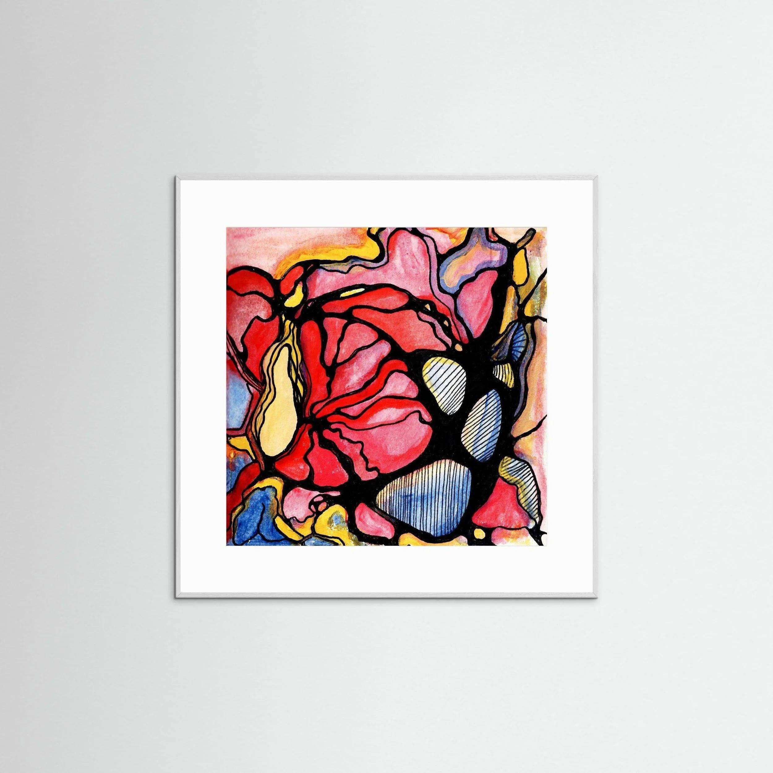 Canvas Print: Broken Heart - Silvia Pusceddu | Contemporary Art Prints
