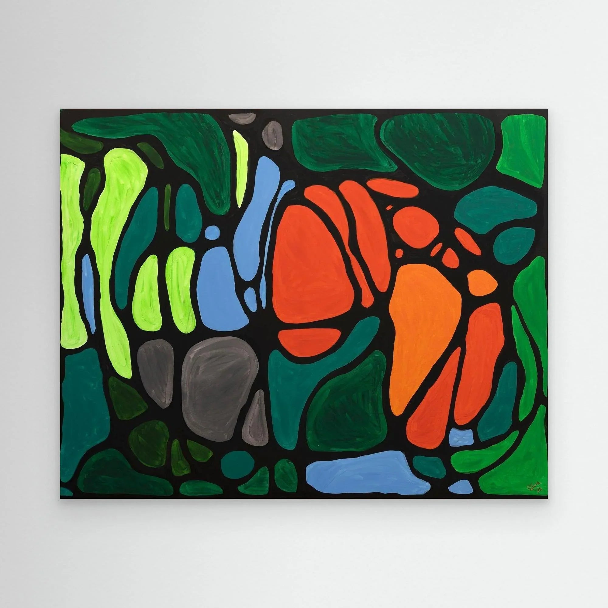 Canvas Print: Carapace - Silvia Pusceddu | Contemporary Art Prints