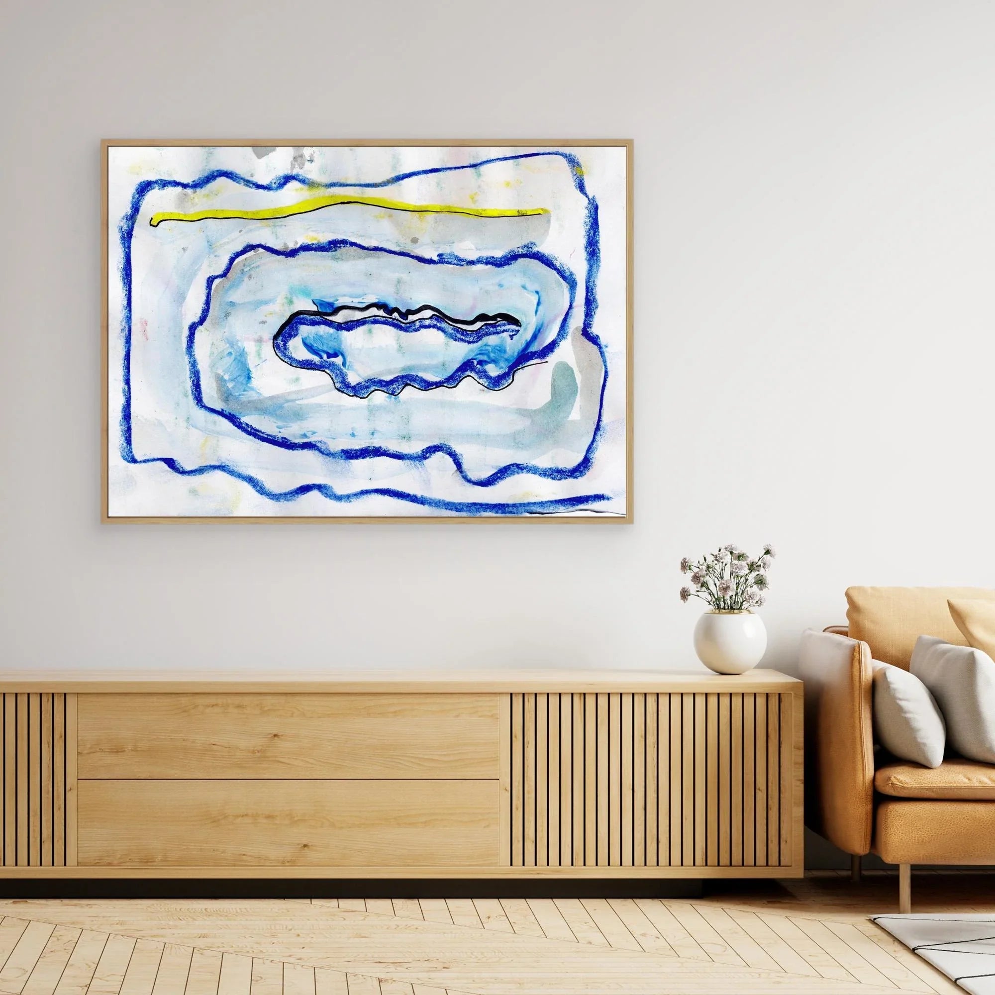 Canvas Print: Labyrinth - Silvia Pusceddu | Contemporary Art Prints